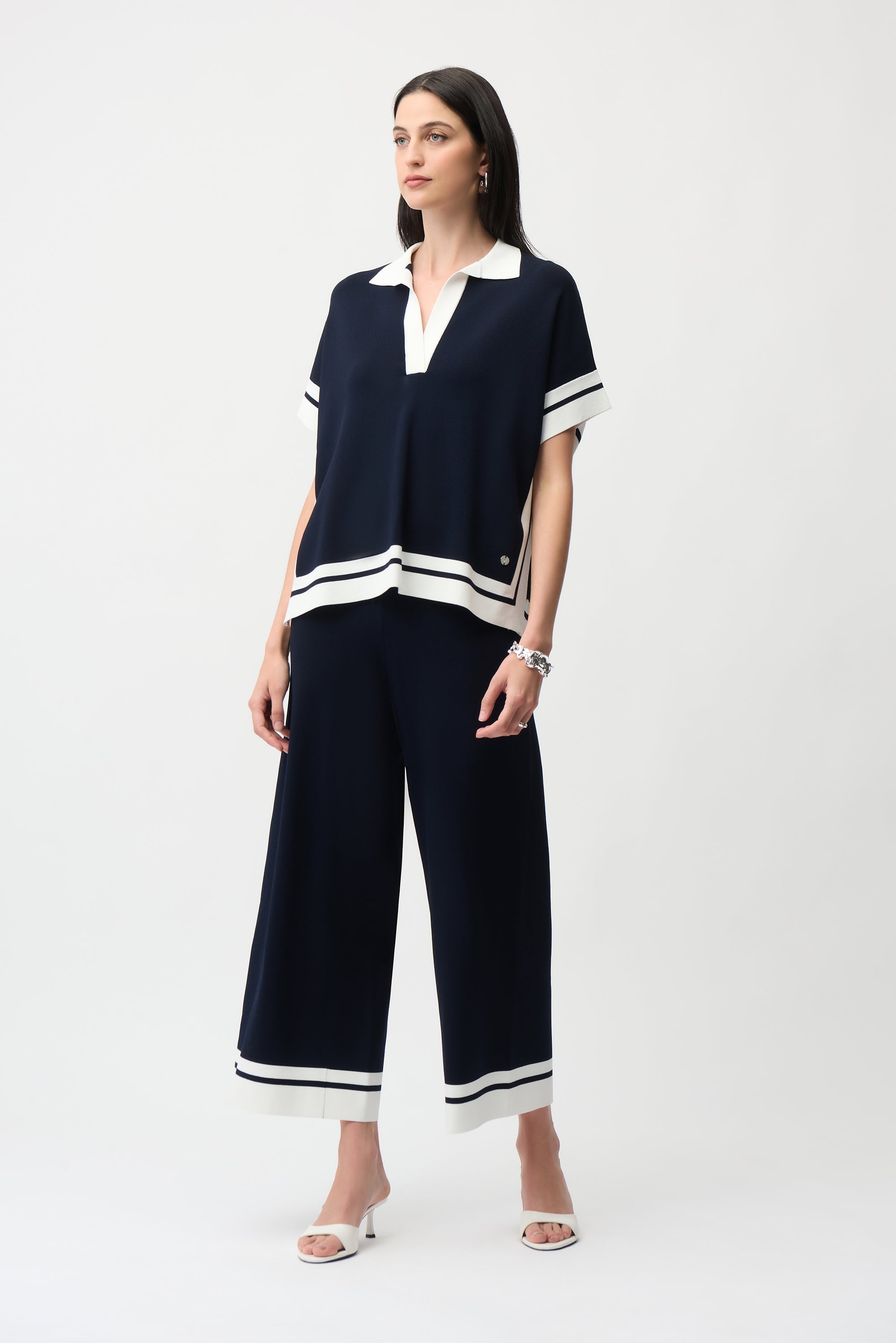 JOSEPH RIBKOFF STRIPE PANT 261942-2229 126