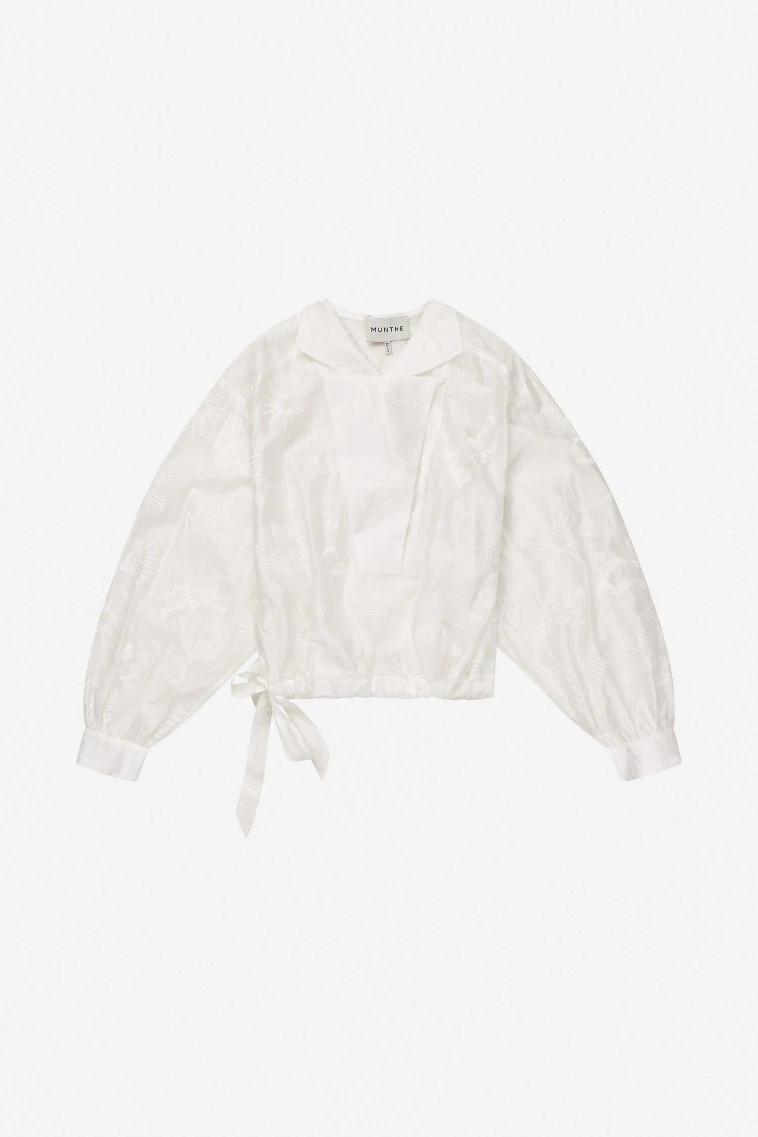 MUNTHE BELICIA WHITE BLOUSE 126