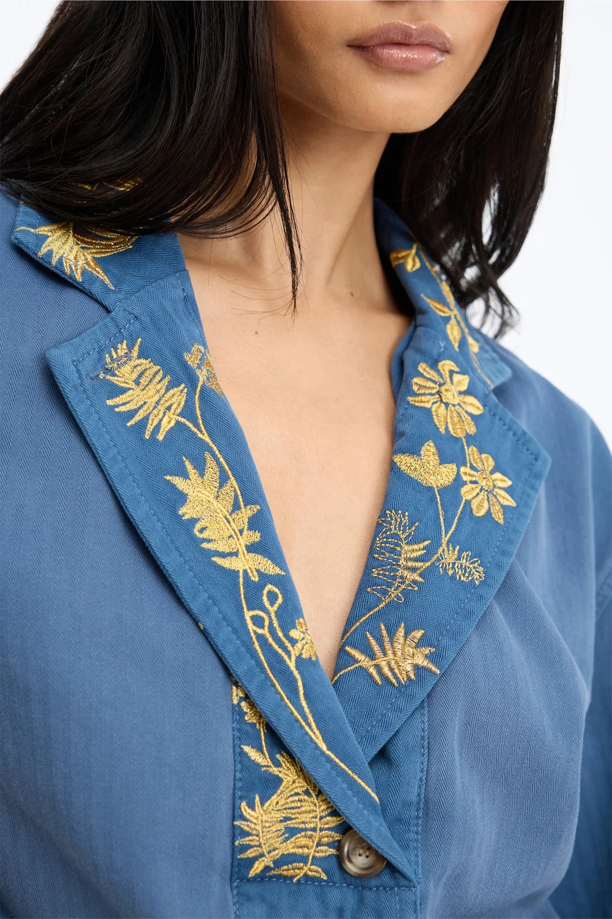 MUNTHE BLAISE DENIM TOP 126