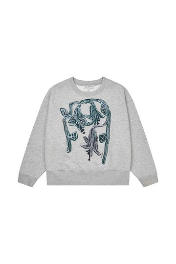 MUNTHE GREEN SWEATSHIRT NAKOA 226