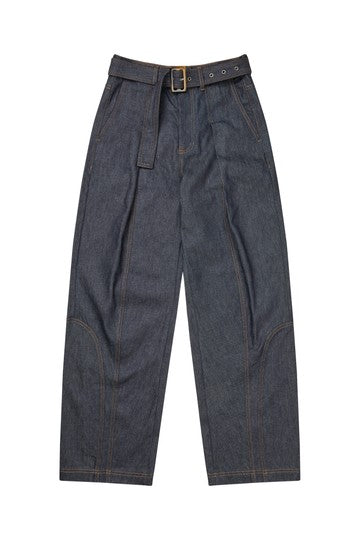 MUNTHE DENIM PLEATED JEANS NANINA 226