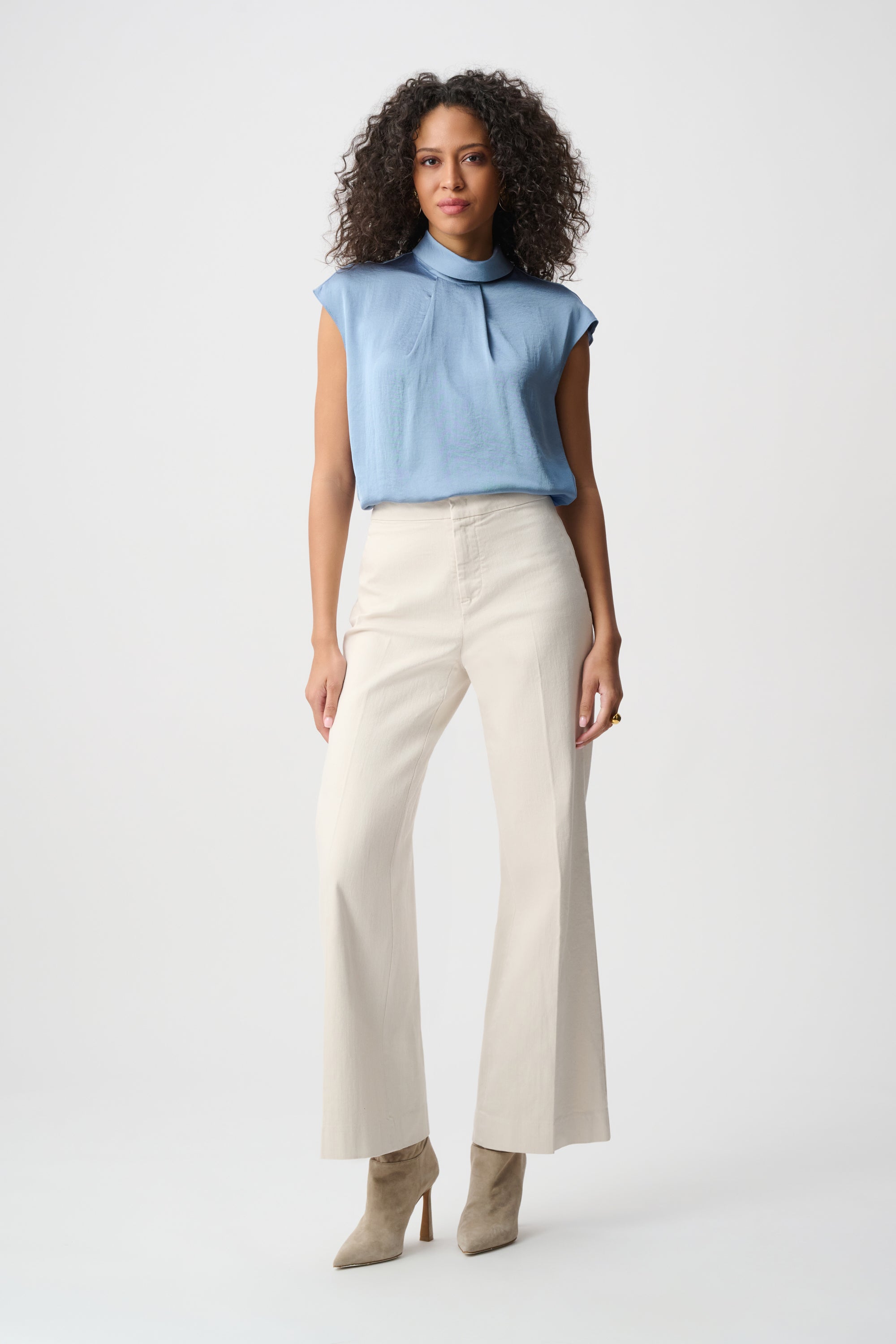 JOSEPH RIBKOFF BLUE TOP 263022 4510 226