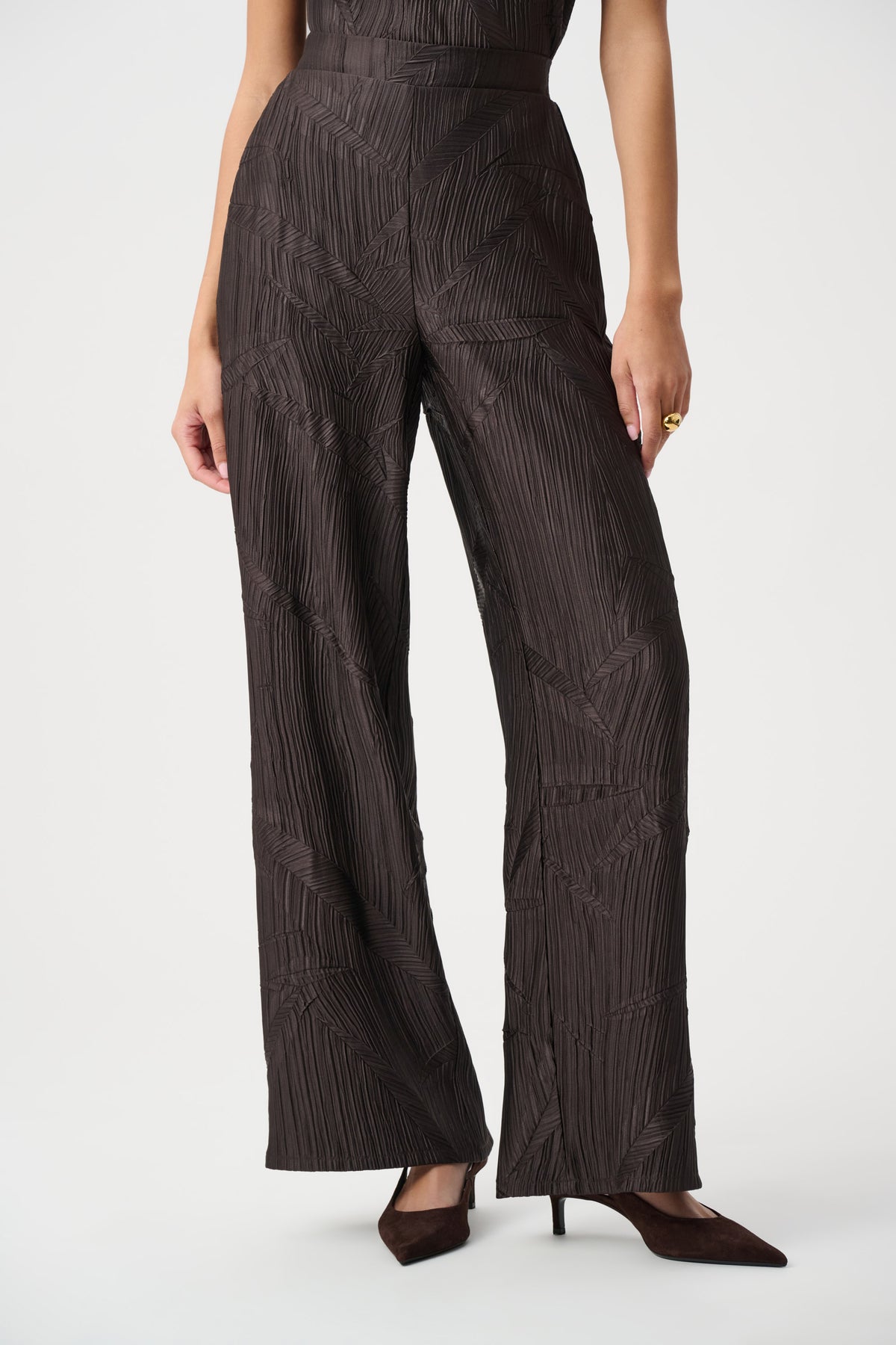 JOSEPH RIBKOFF BROWN TROUSERS 263052 3799 226