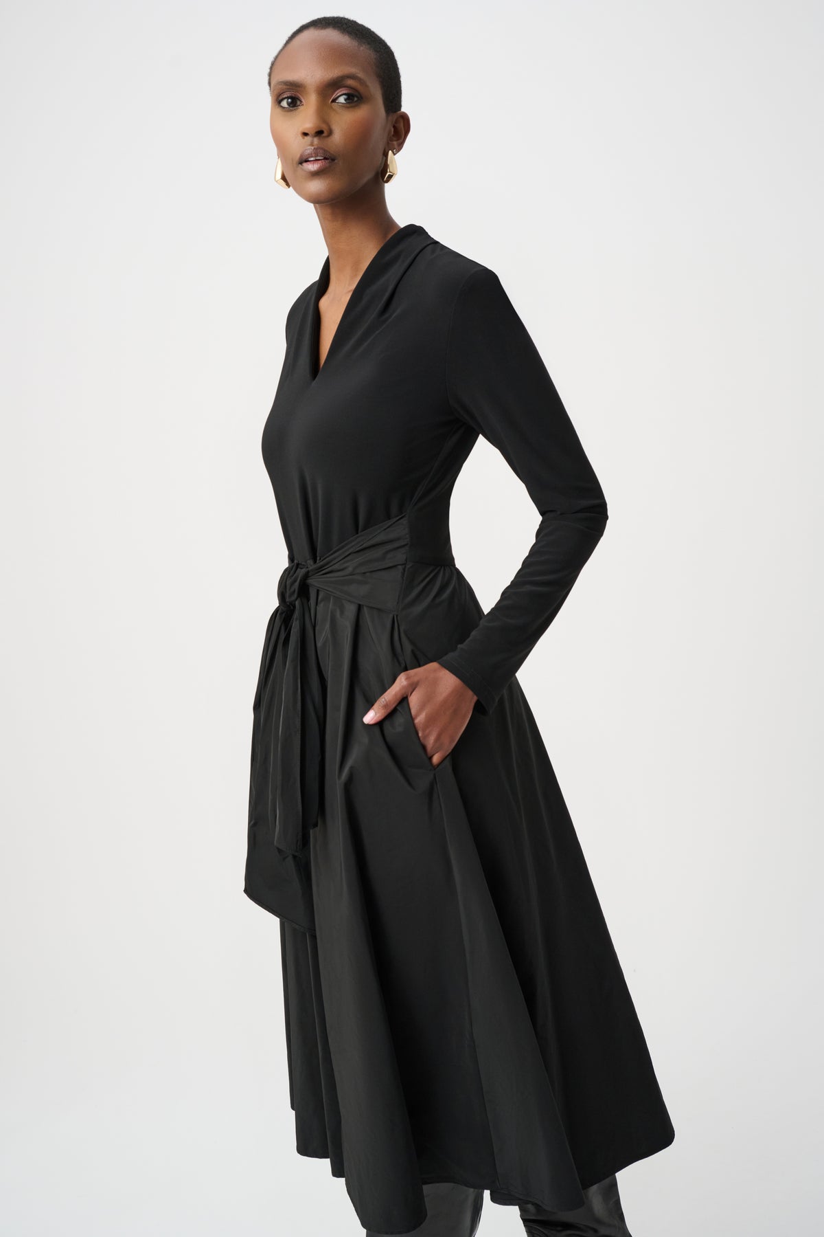 JOSEPH RIBKOFF BLACK DRESS 263145 11 226