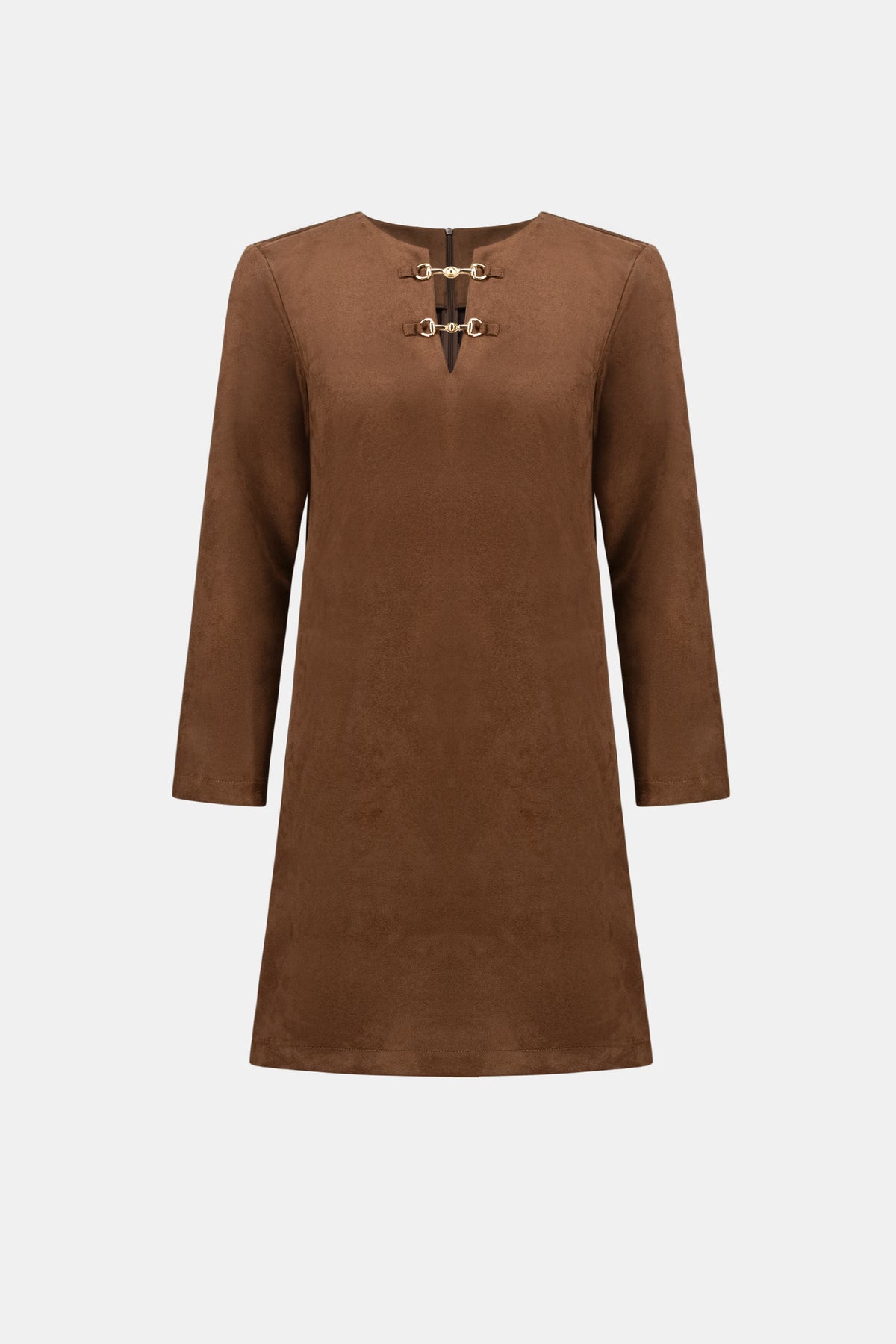 JOSEPH RIBKOFF BROWN DRESS 263177 15 226