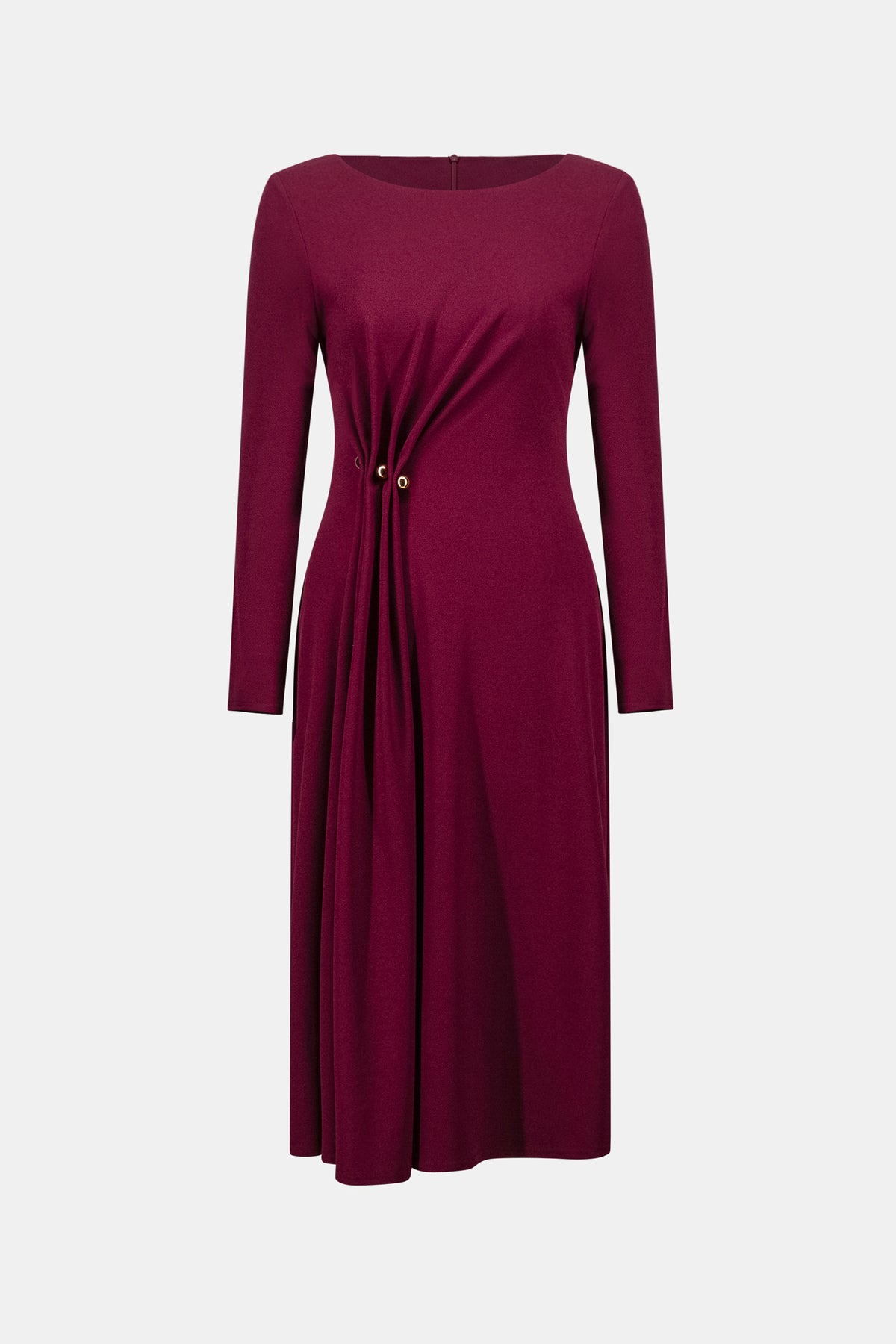 JOSEPH RIBKOFF WINE DRESS 263178 4539 226