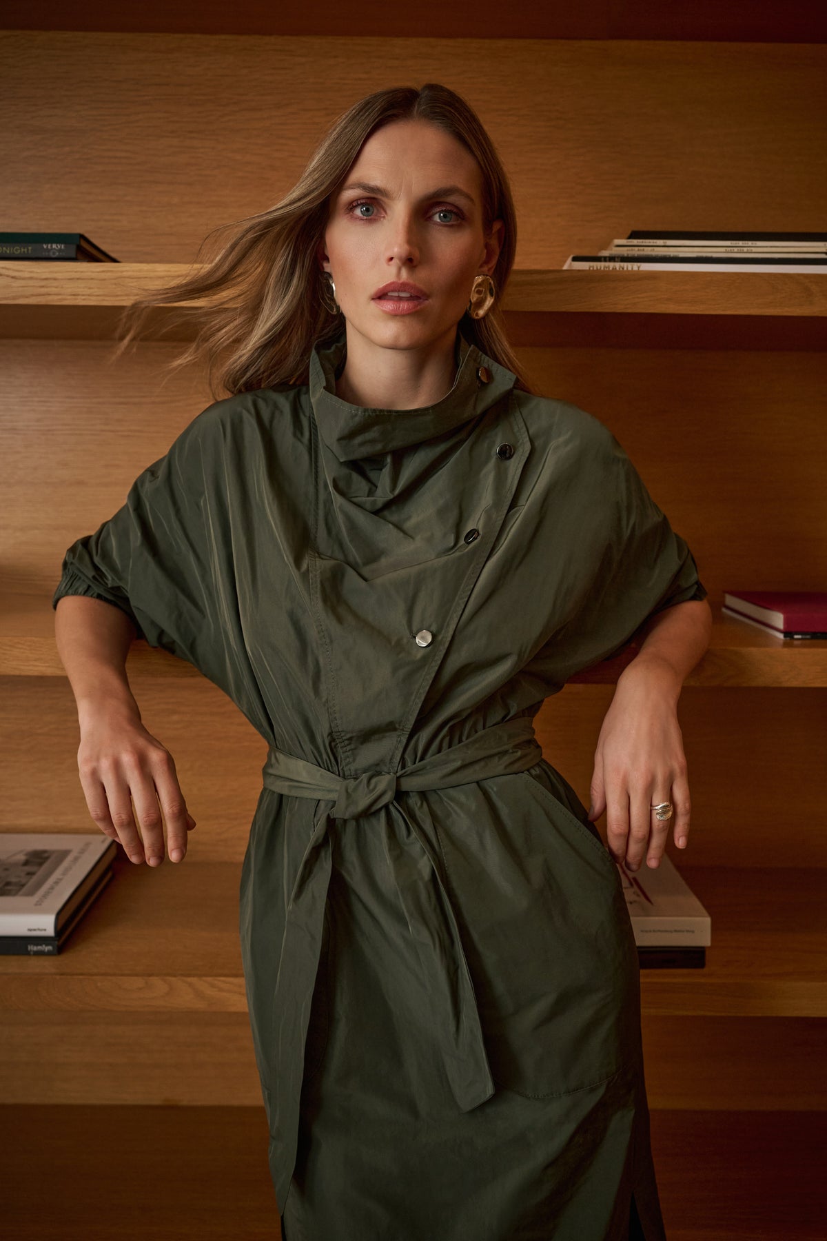 JOSEPH RIBKOFF GREEN DRESS 263182 3380 226