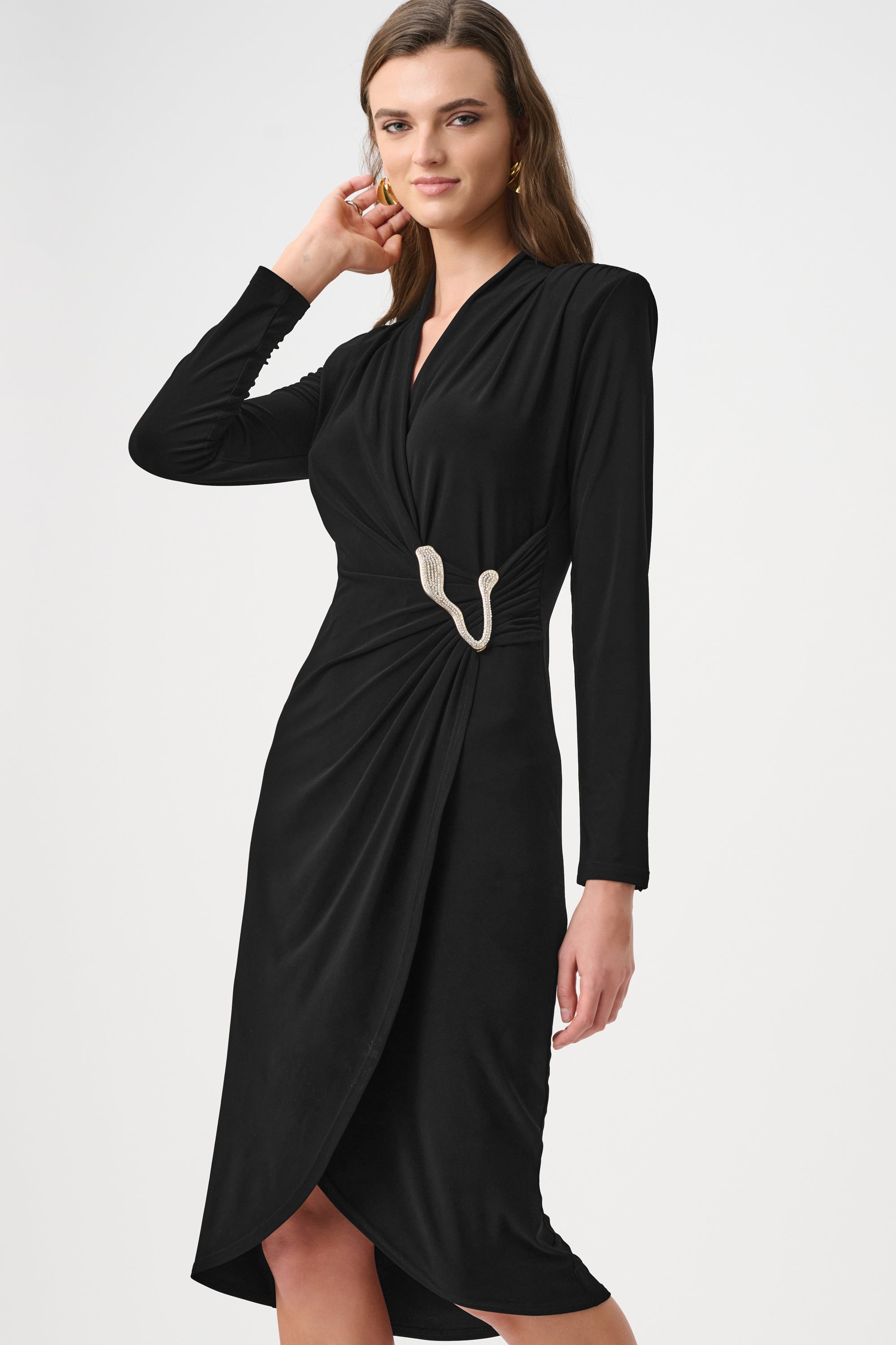 JOSEPH RIBKOFF BLACK DRESS 263709 11 226