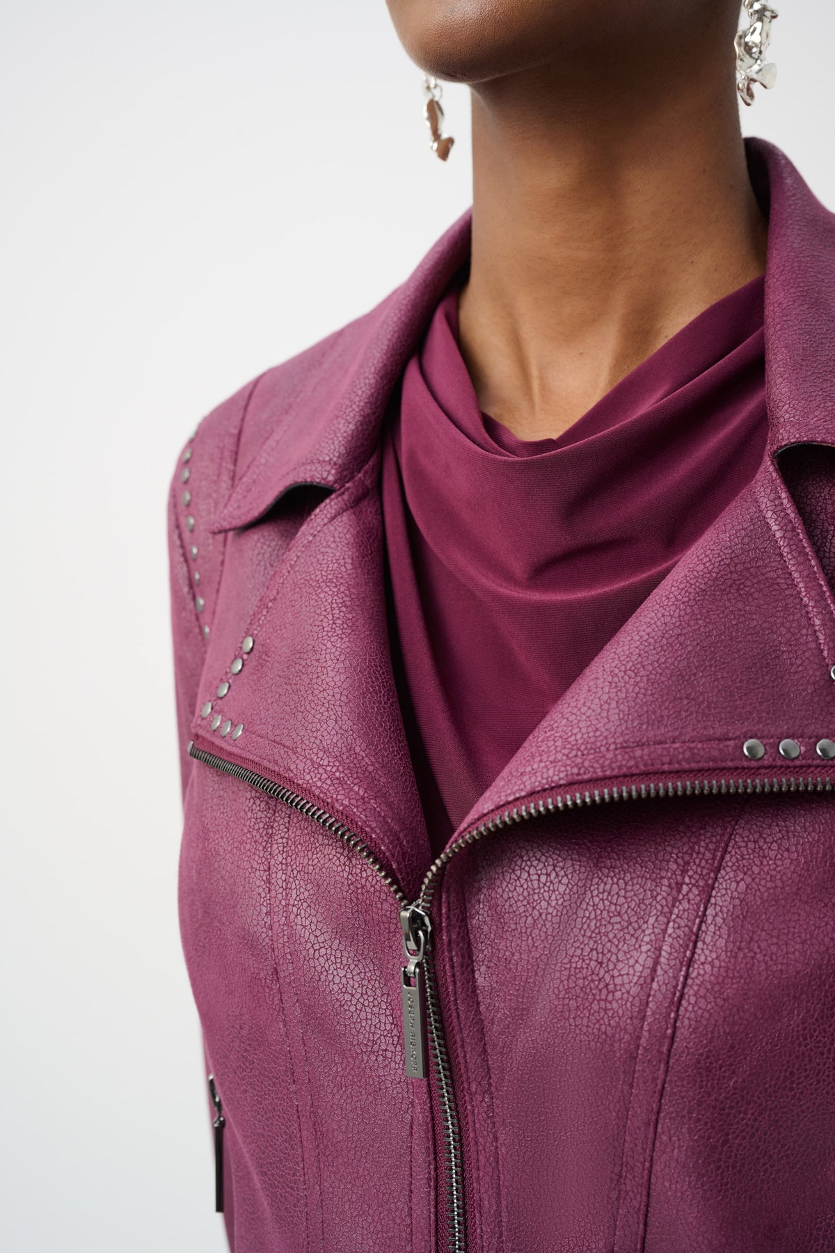 JOSEPH RIBKOFF FAUX SUEDE JACKET 263907 4539 226