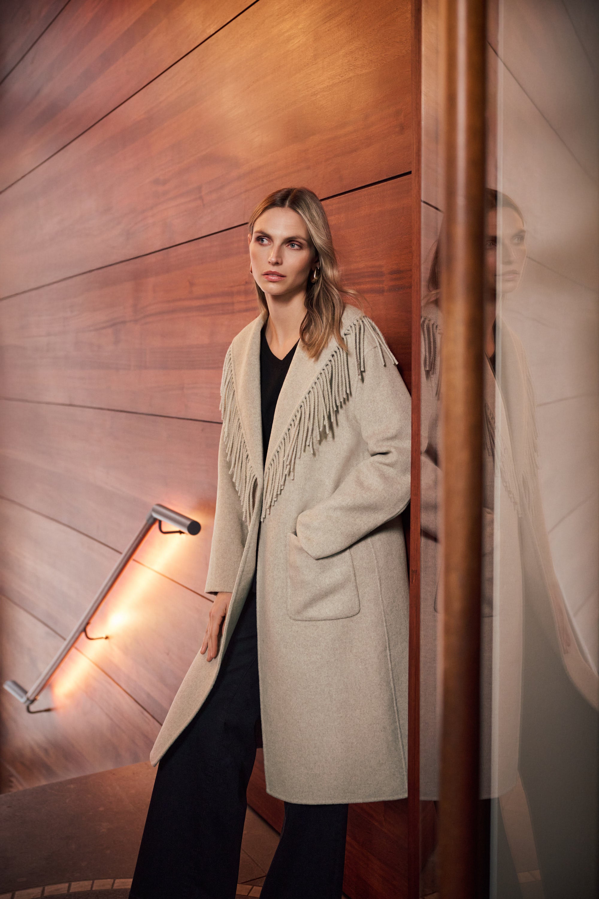 JOSEPH RIBKOFF CREAM COAT 263912 37 226