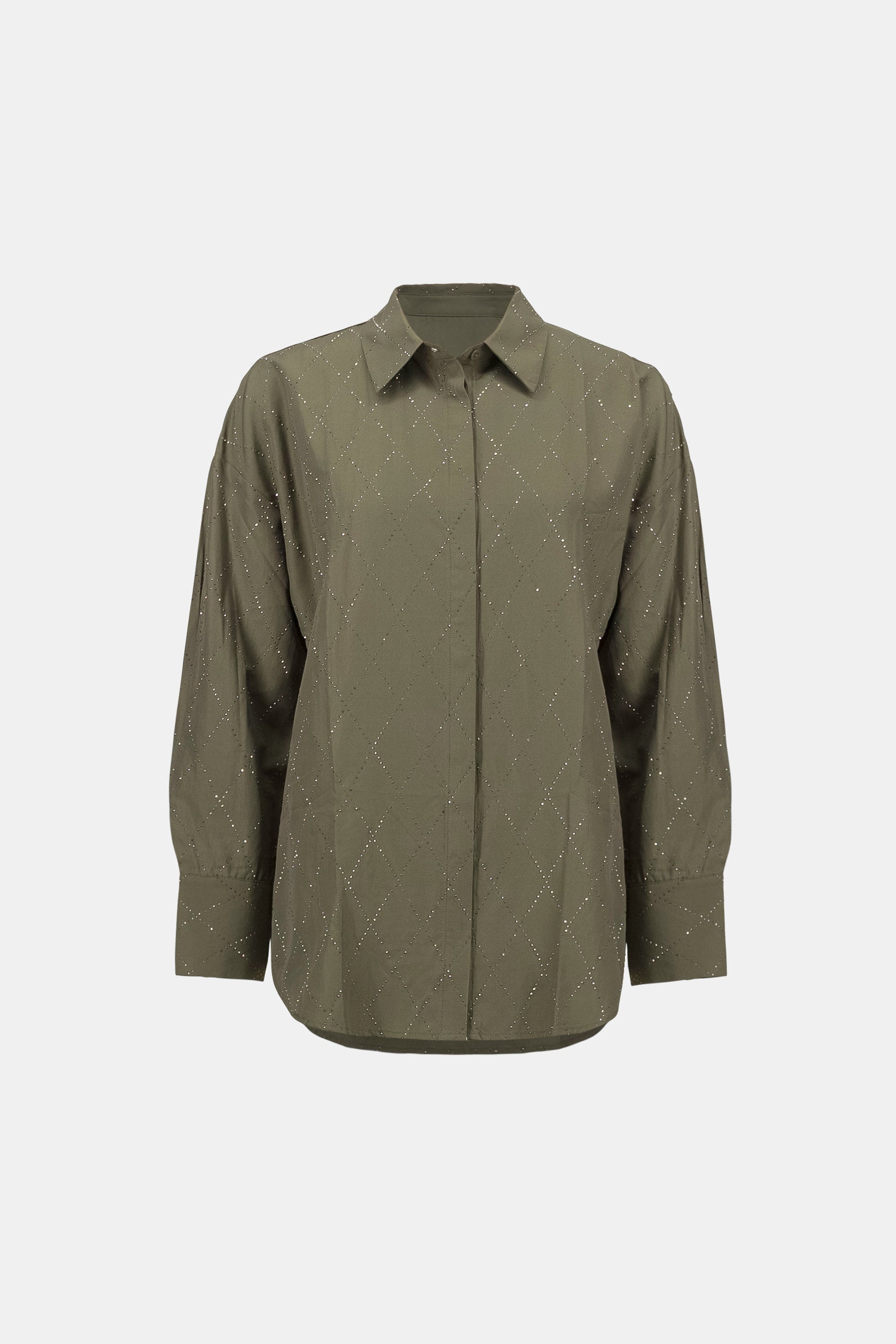 JOSEPH RIBKOFF GREEN BLOUSE 263922 3380 226