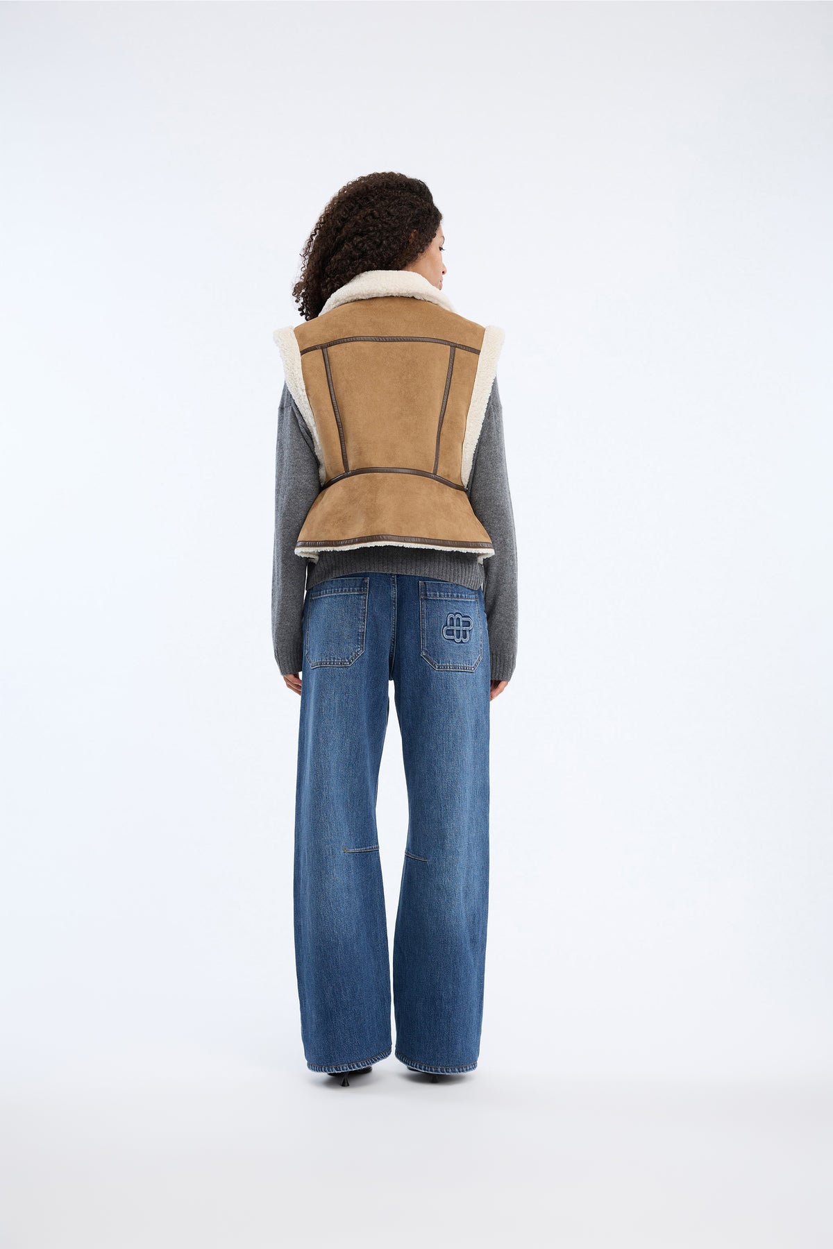MUNTHE BROWN SUEDE JACKET VIGOR 226