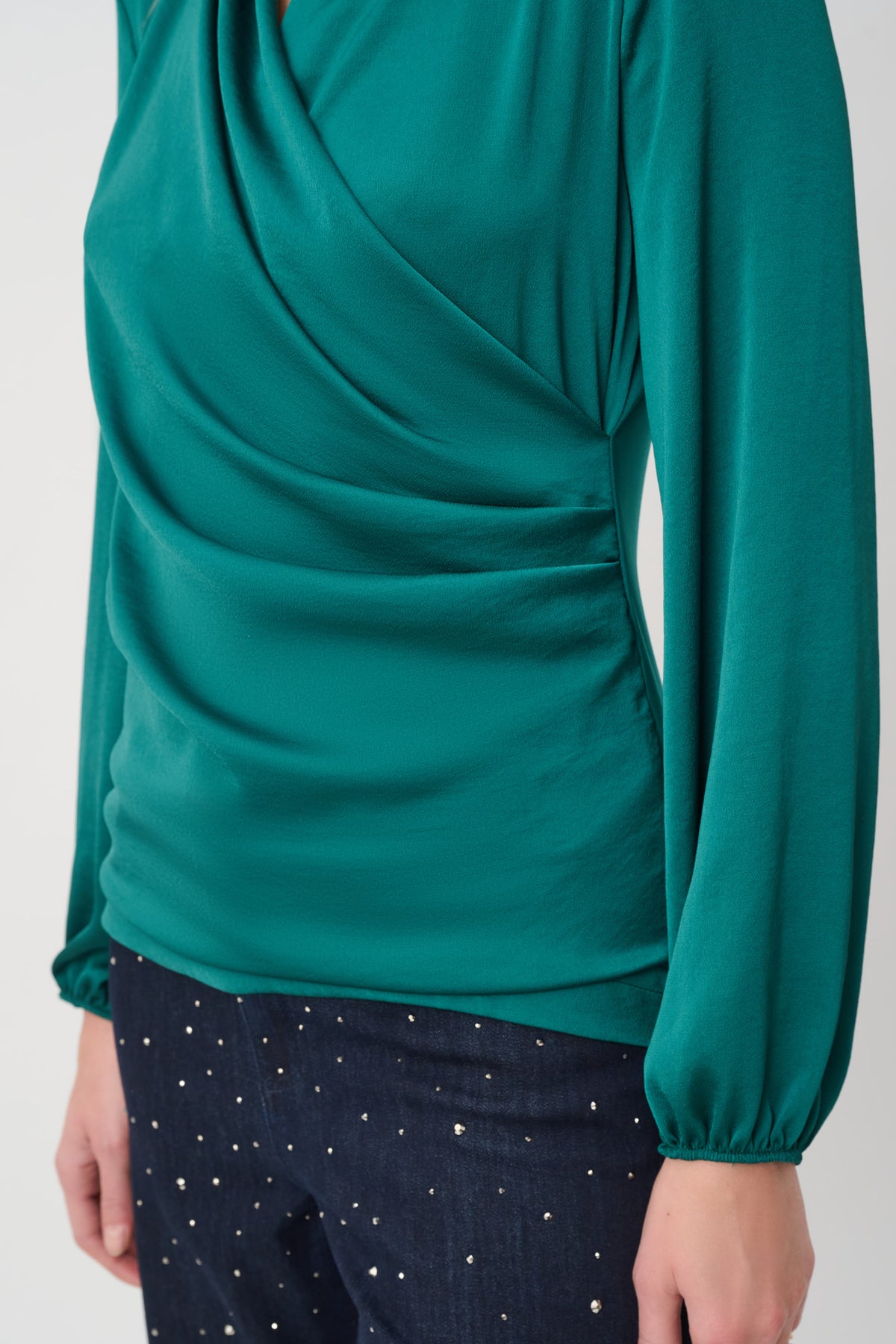 JOSEPH RIBKOFF GREEN TOP 264026 4549 226