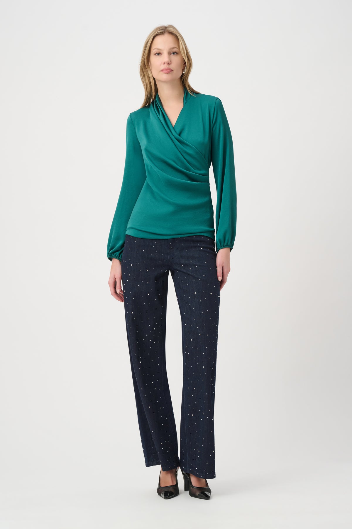 JOSEPH RIBKOFF GREEN TOP 264026 4549 226