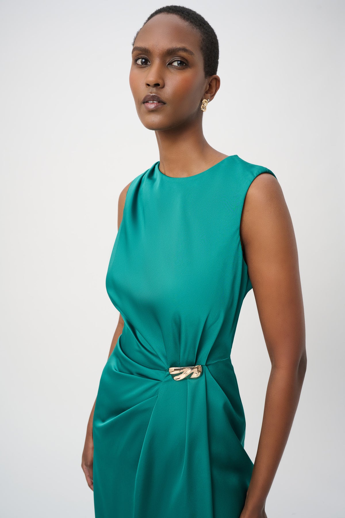 JOSEPH RIBKOFF GREEN DRESS 264066 4549 226
