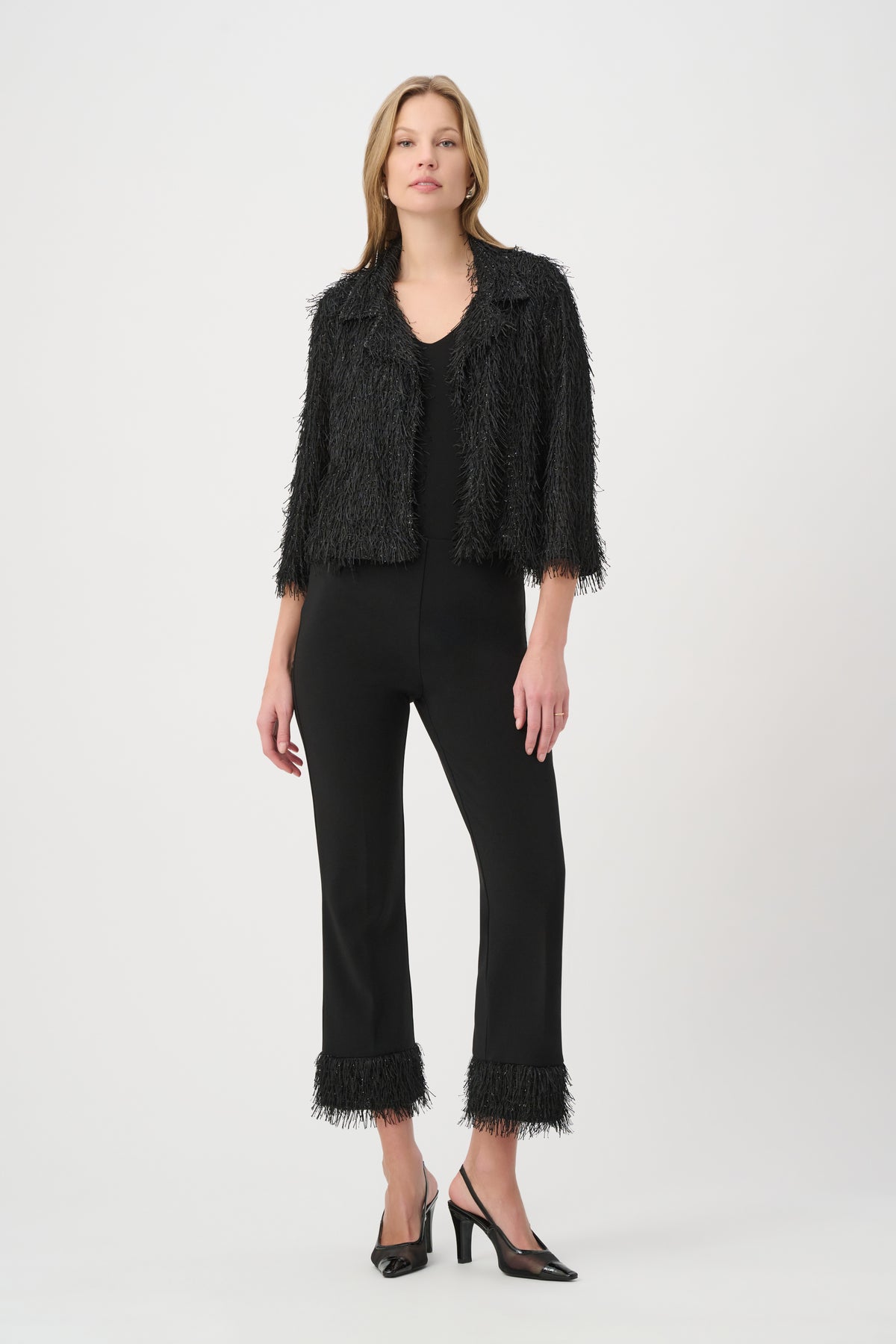 JOSEPH RIBKOFF BLACK BLAZER 264128 11 226