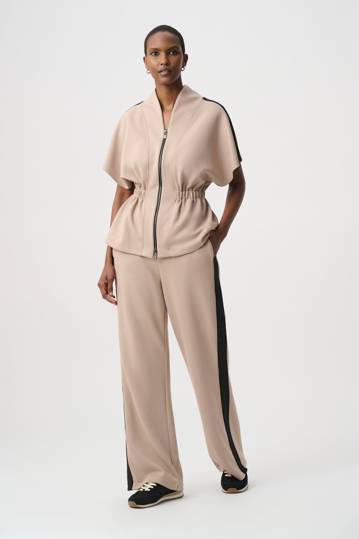 JOSEPH RIBKOFF BEIGE JACKET 264624 4455 226