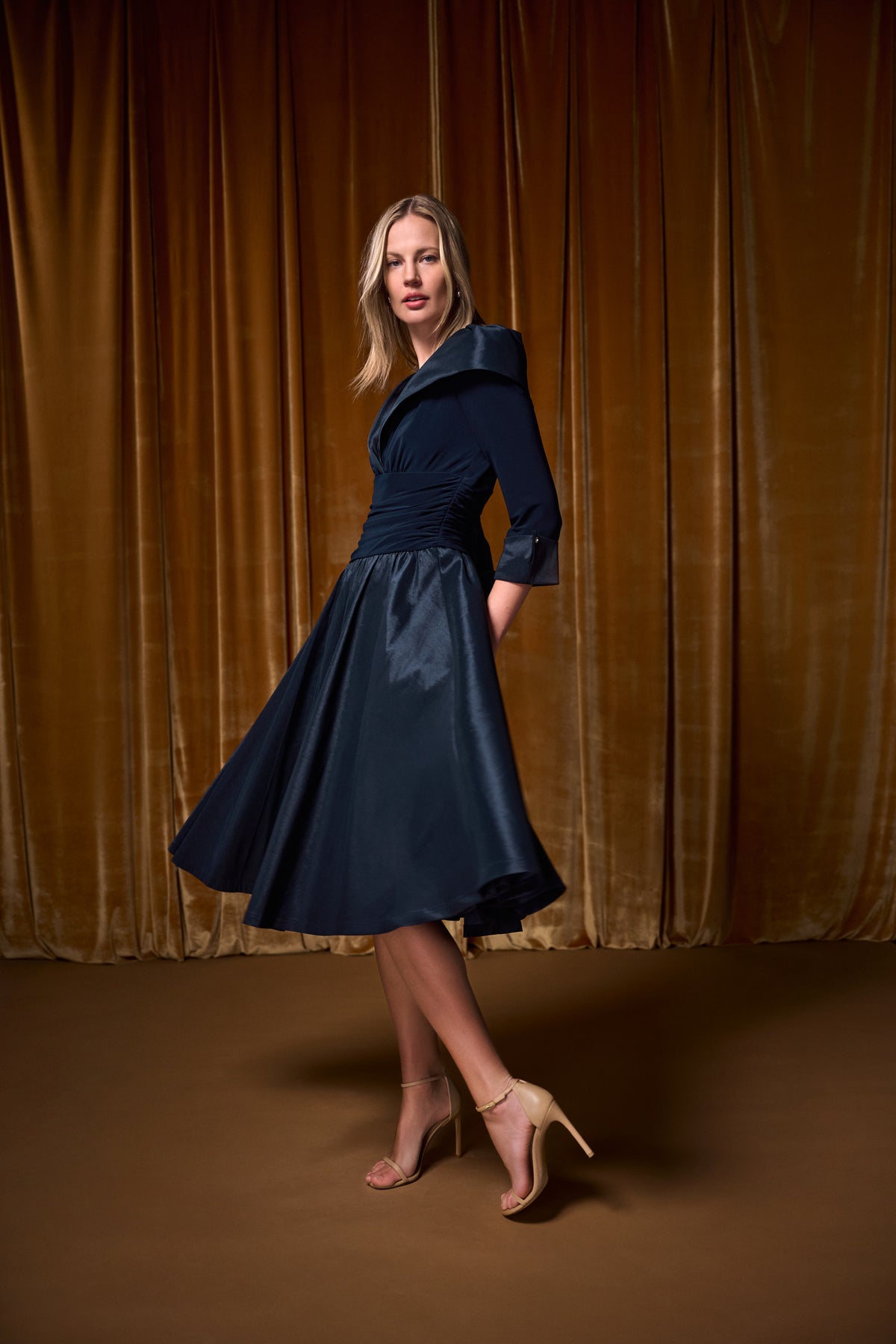 JOSEPH RIBKOFF NAVY DRESS 264723 2166 226