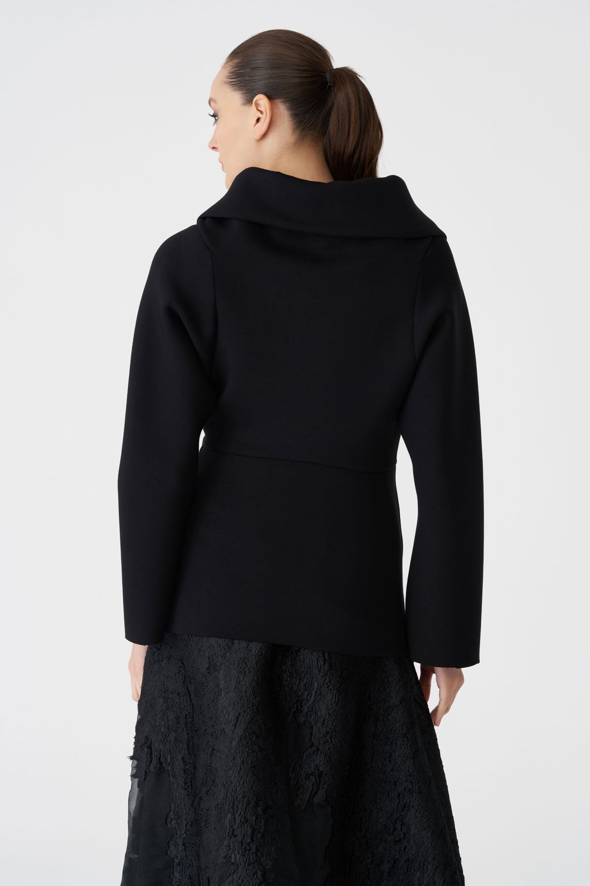 BIZE BLACK COLLAR TOP BC4070 226