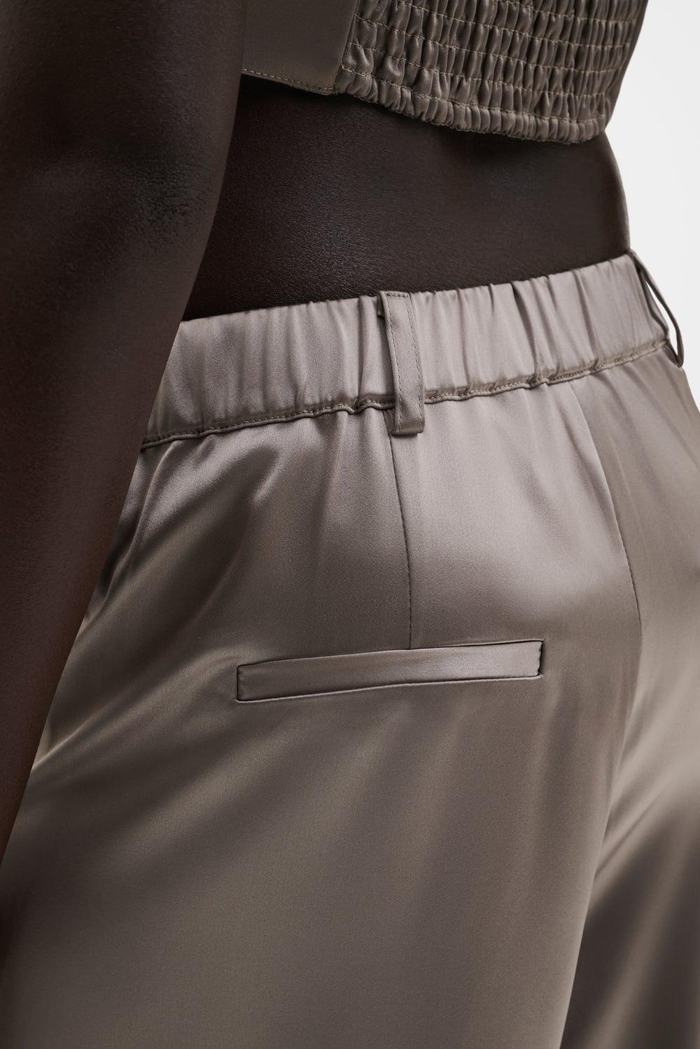 MALINA SARAH GREY STAIN TROUSERS 126