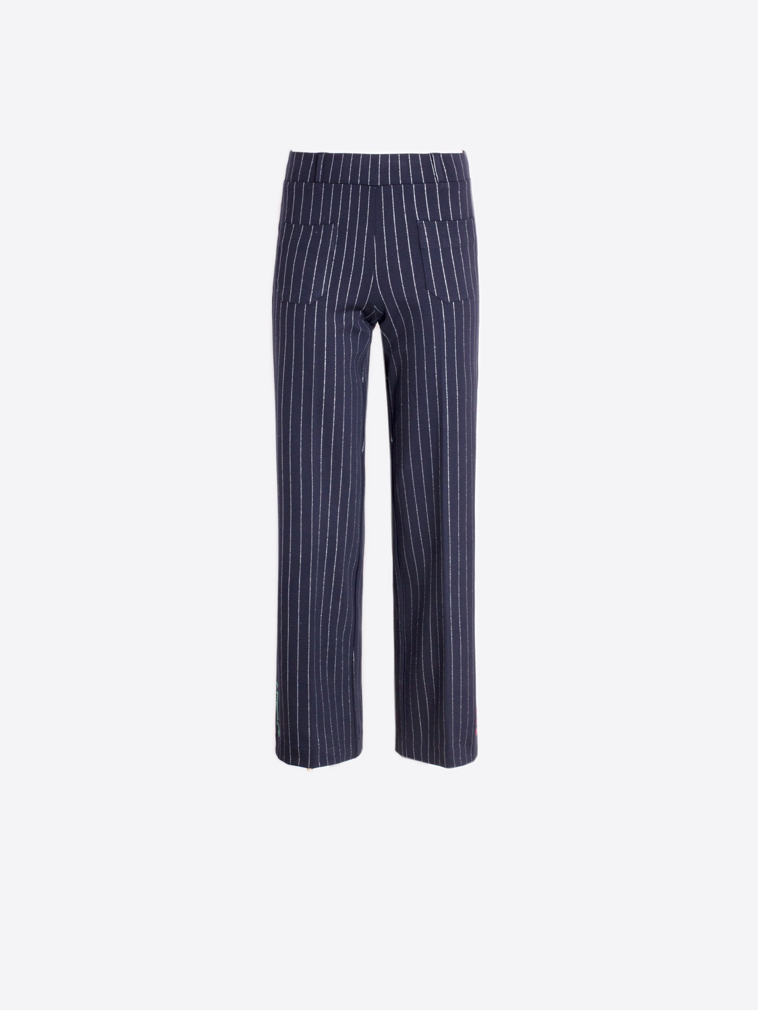 VILAGALLO NAVY STRIPE TROUSERS 32720 225