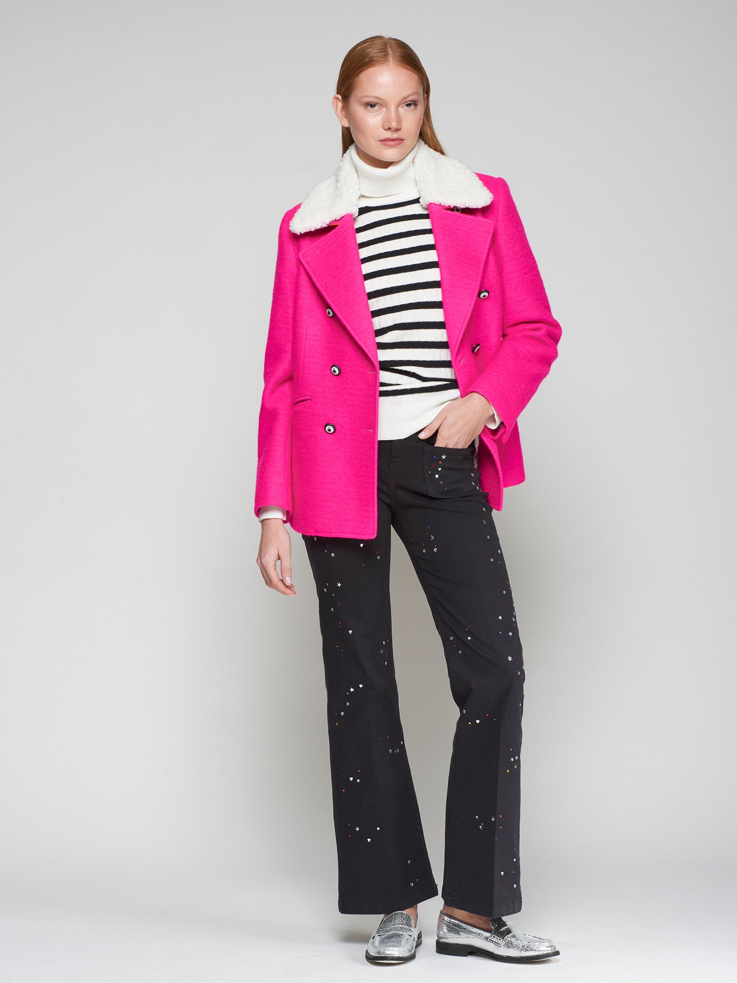 VILAGALLO PINK JACKET 32869 225
