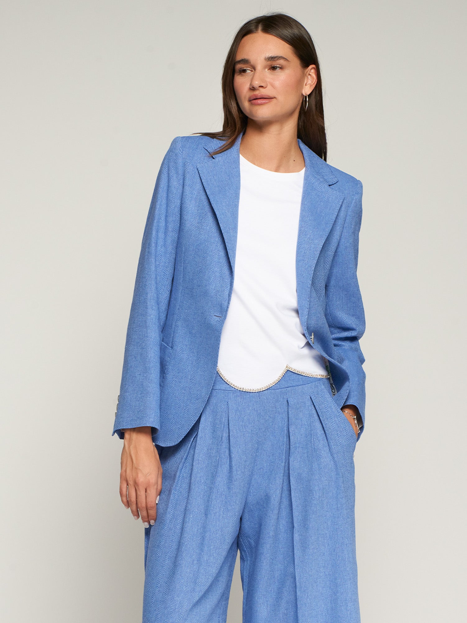 VILAGALLO BLUE BLAZER 33293 126