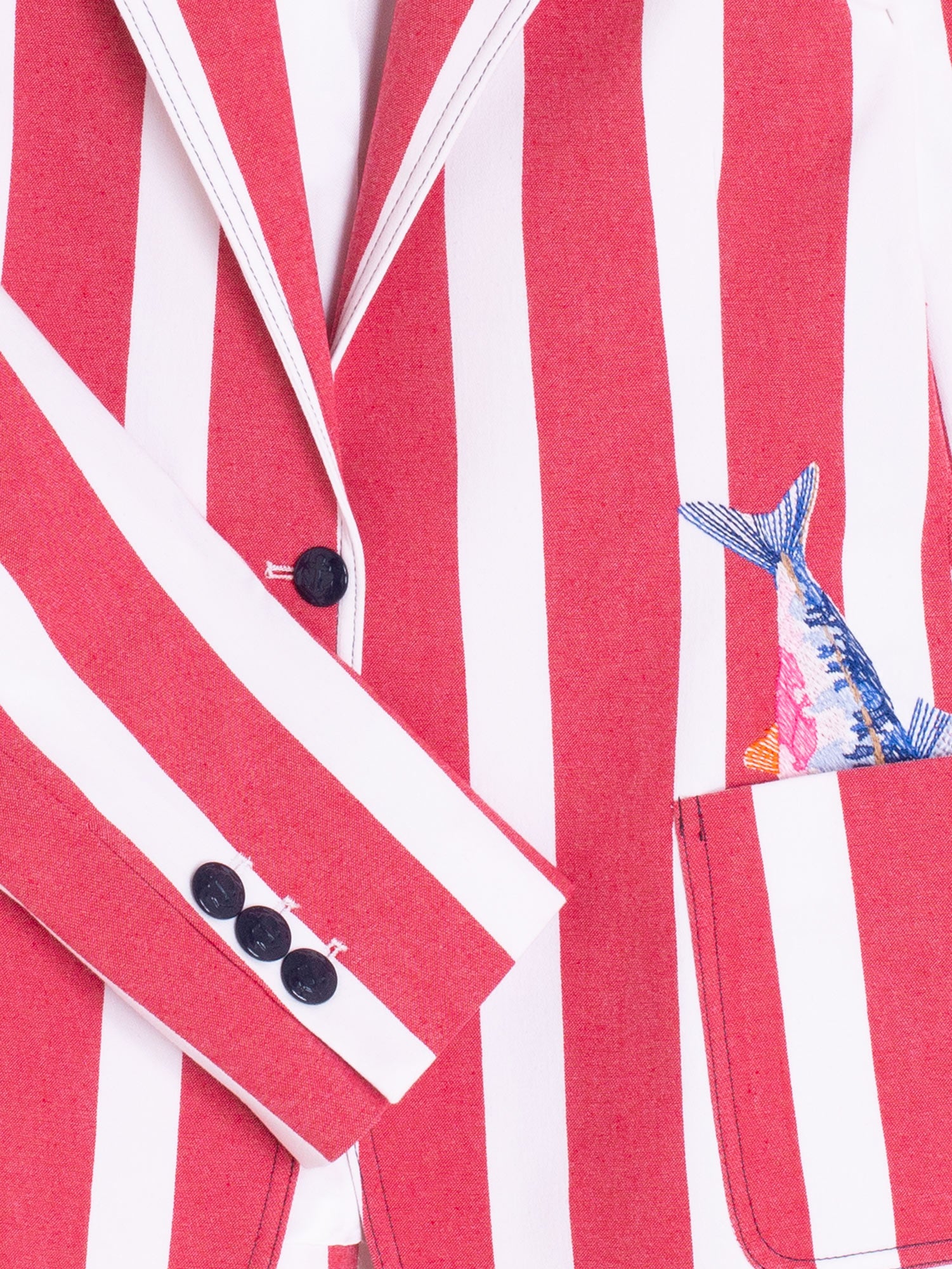 VILAGALLO RED STRIPE JACKET 33572 126