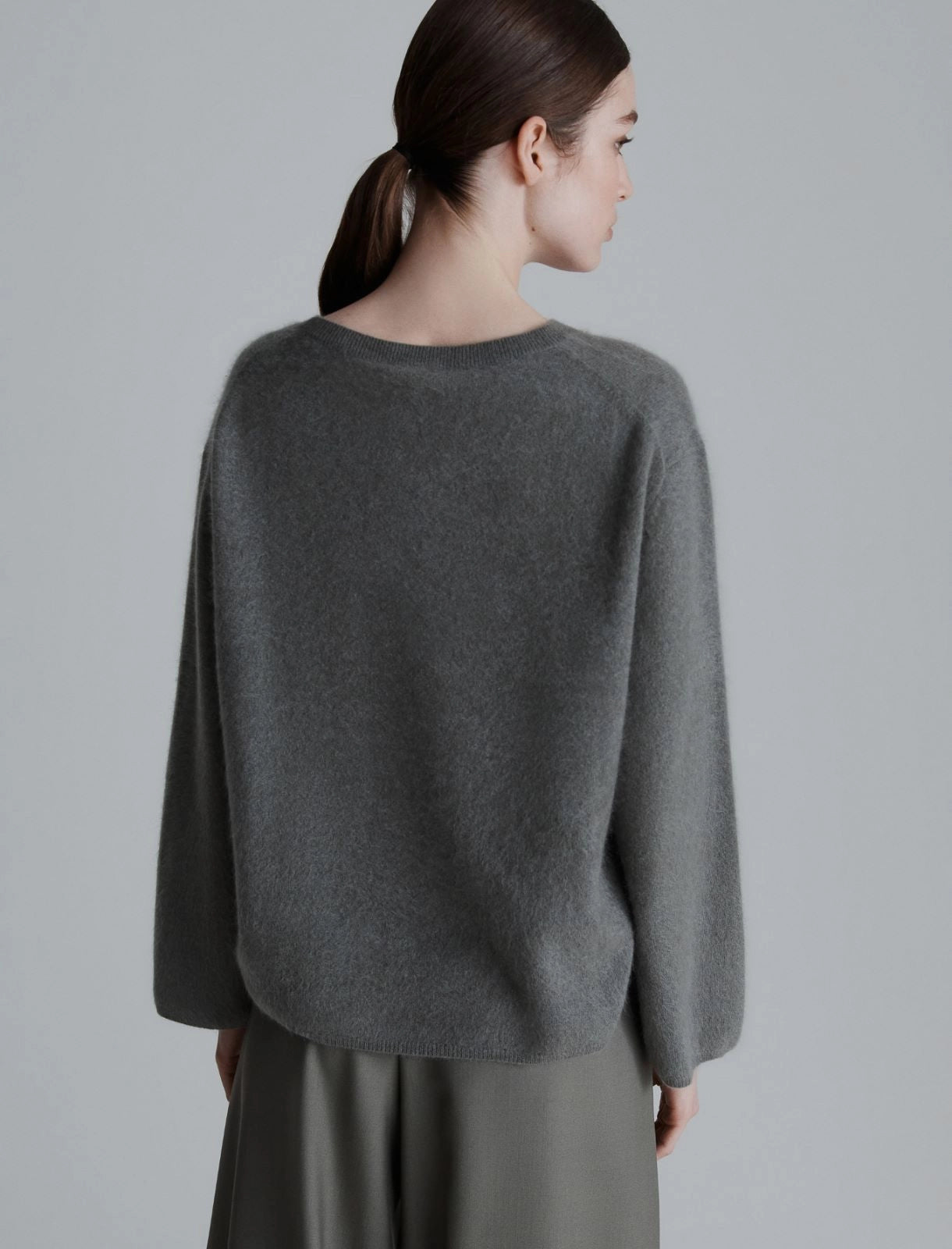 MARELLA NANTI OLIVE OVERSIZED KNIT 225