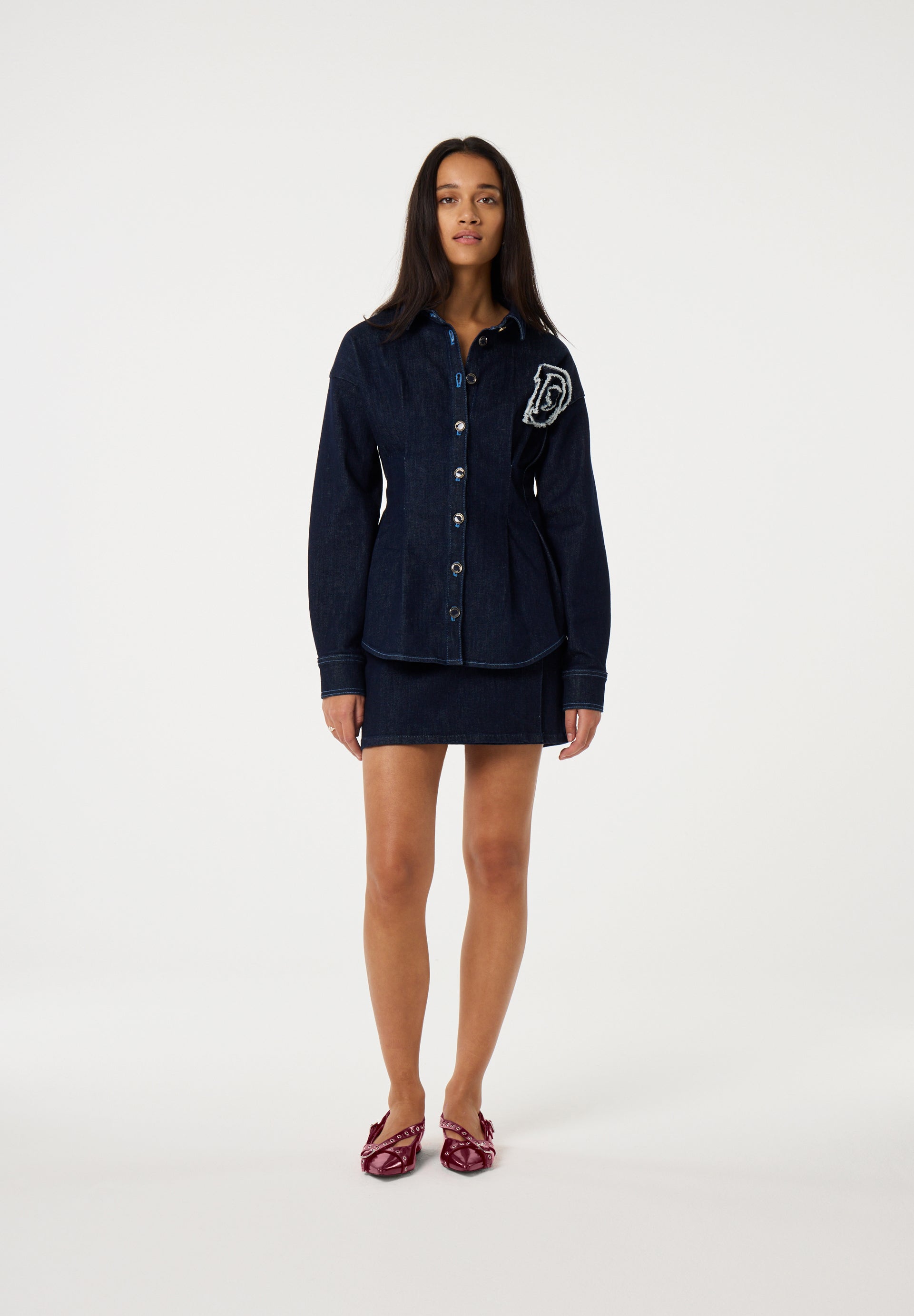 FABIENNE CHAPOT DENIM IRINA BLOUSE 225