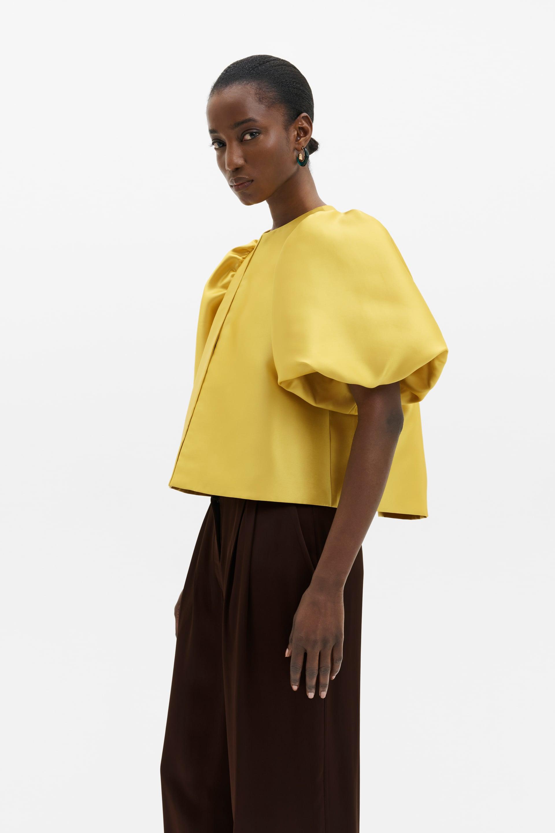 MALINA CLEO MANGO SATIN BLOUSE 226