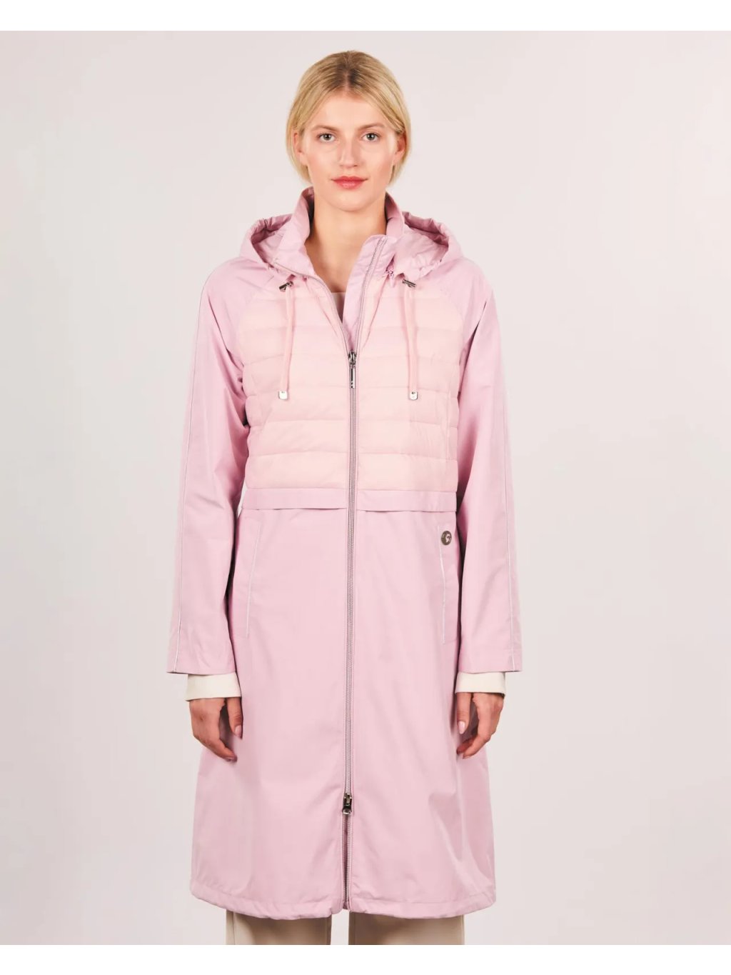 GREEN GOOSE PINK 3/4 COAT 15428865 125