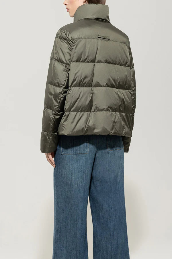 LUISA CERANO KHAKI QUILTED JACKET 428514 225