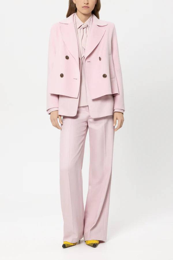 LUISA CERANO PINK WOOL JACKET 438538 126