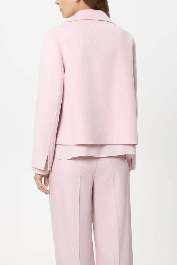 LUISA CERANO PINK WOOL JACKET 438538 126