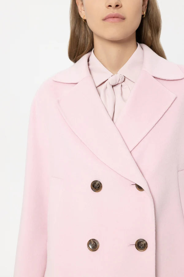 LUISA CERANO PINK WOOL JACKET 438538 126