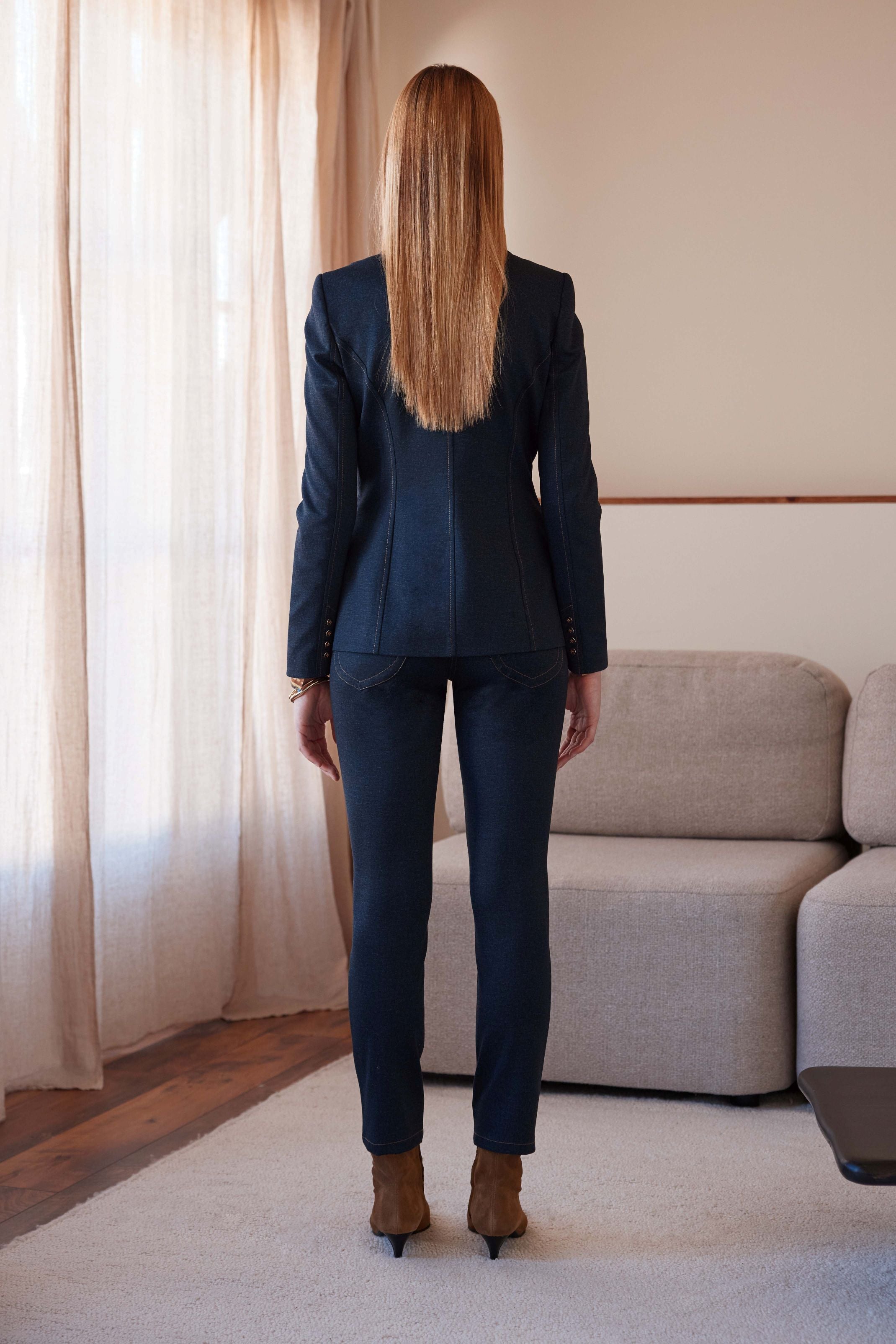 ARGGIDO STRETCH DENIM TROUSERS 49001 225