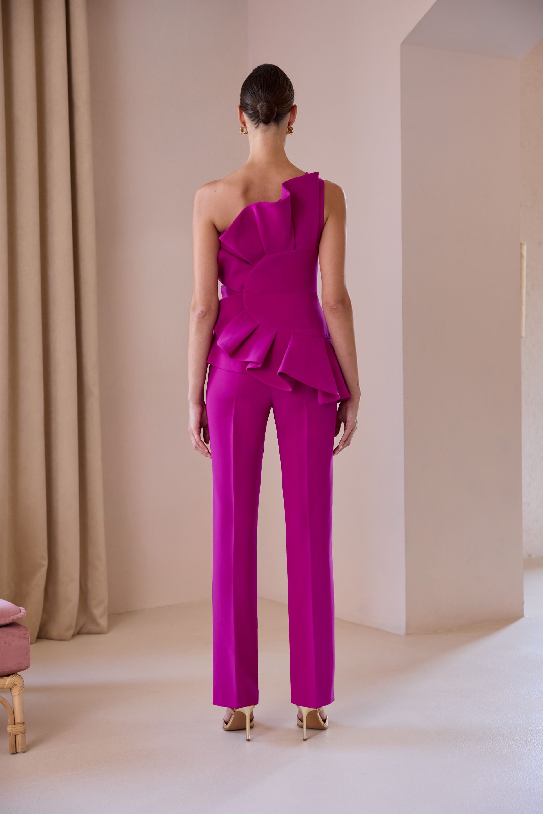 CARLA RUIZ PURPLE TROUSER SUIT 52561 126