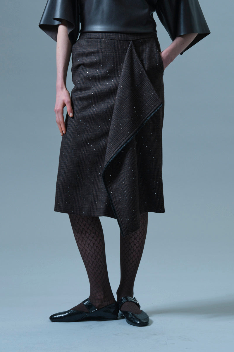 ICONA BROWN SKIRT RI5MR008 225