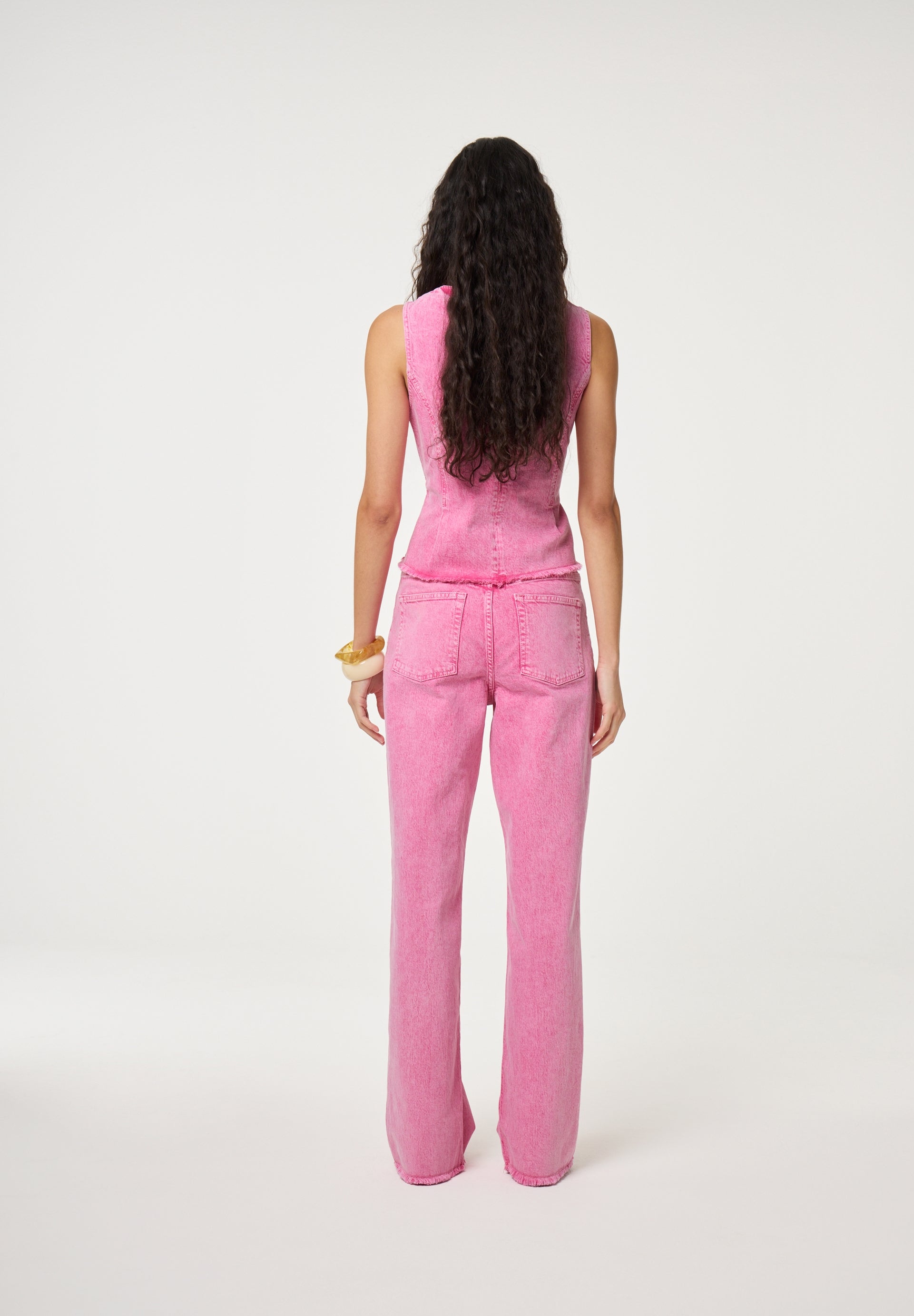 FABIENNE CHAPOT ZOE BOYFRIEND JEANS PINK CLTJNS02SS267338 126