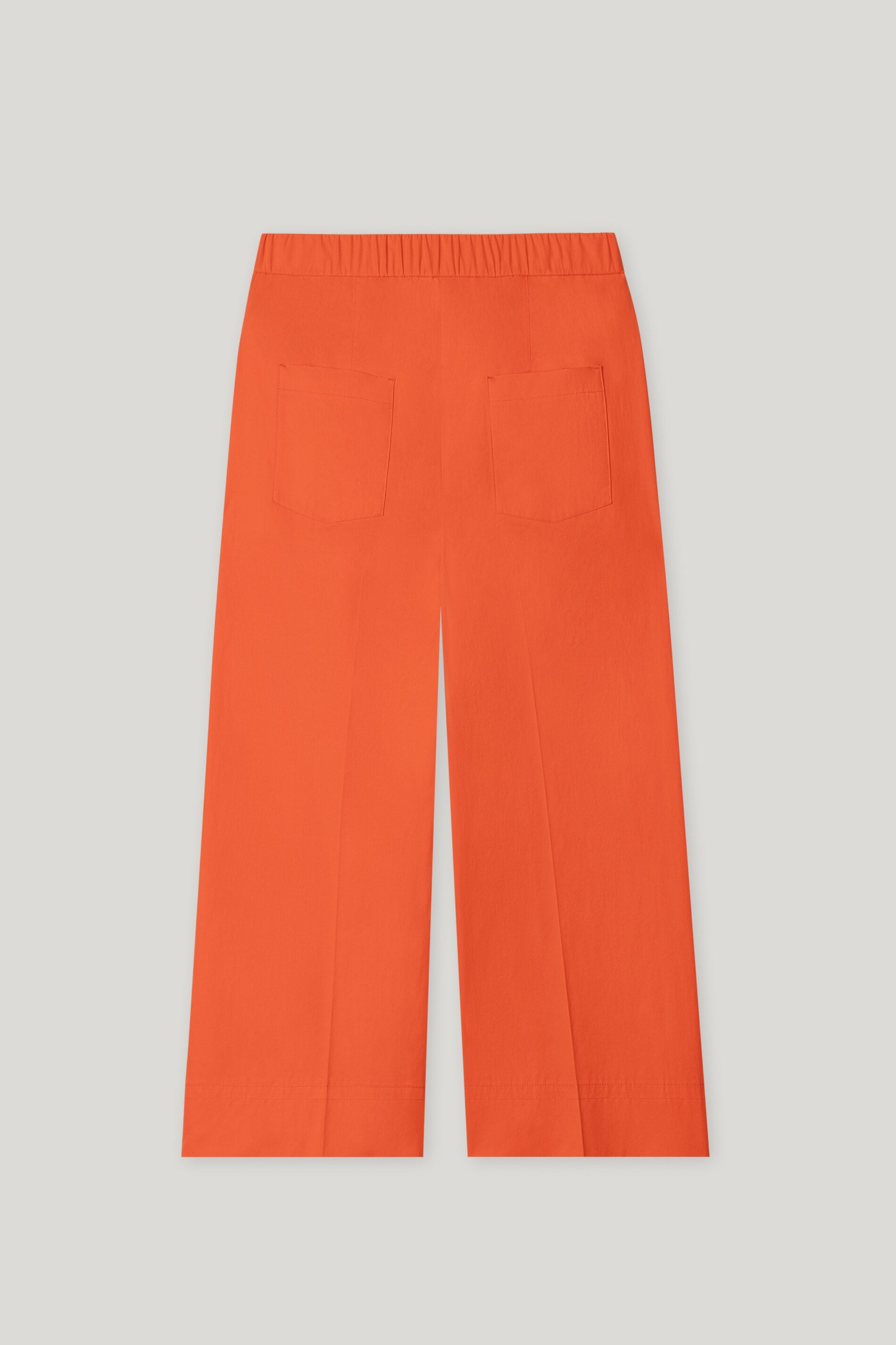 LUISA CERANO CORAL CROPPED COTTON TROUSERS 618766 125