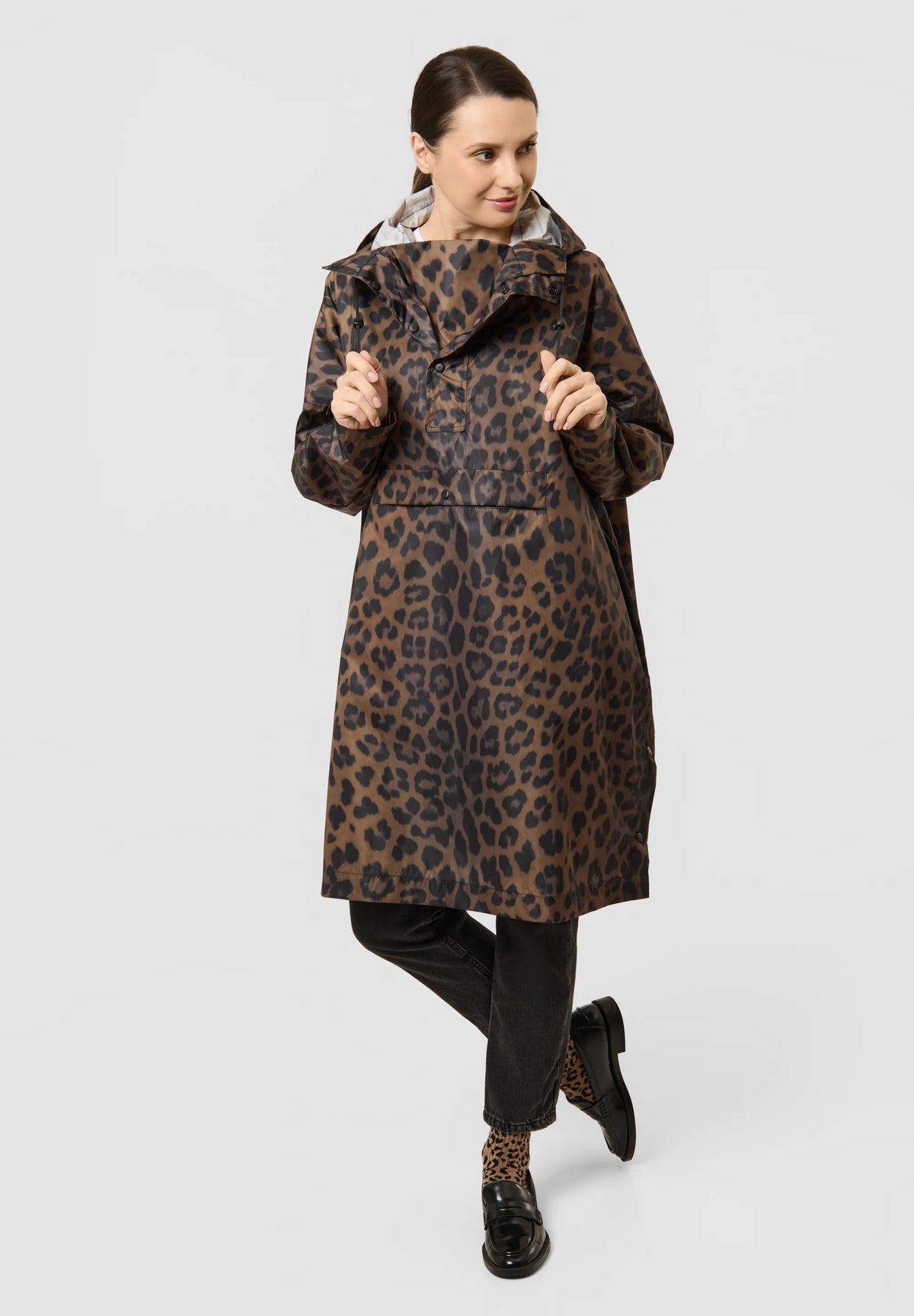 CODELLO BROWN RAINCOAT 62B0003 226