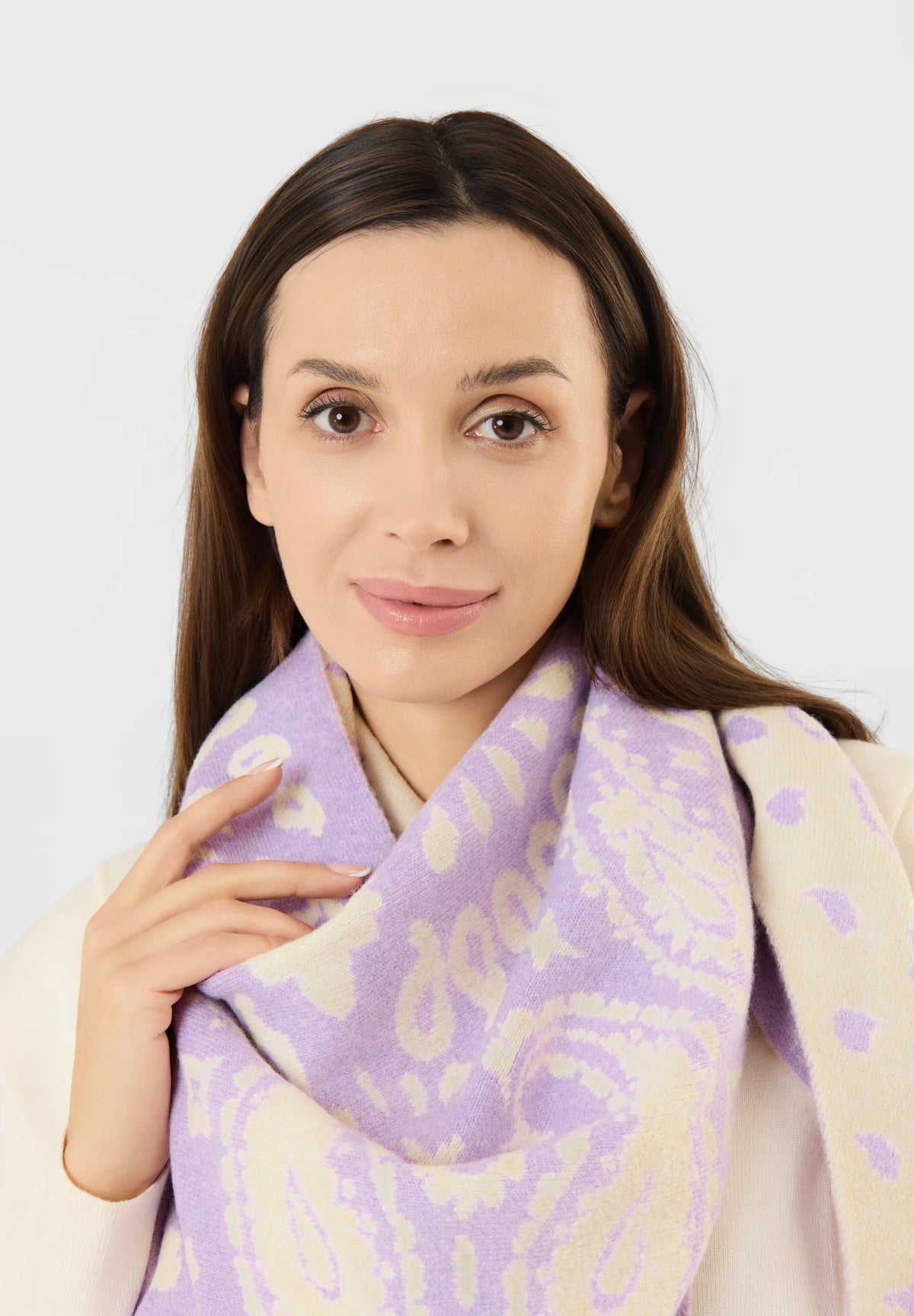 CODELLO LILAC KNIT TRIANGLE 62T0005 226