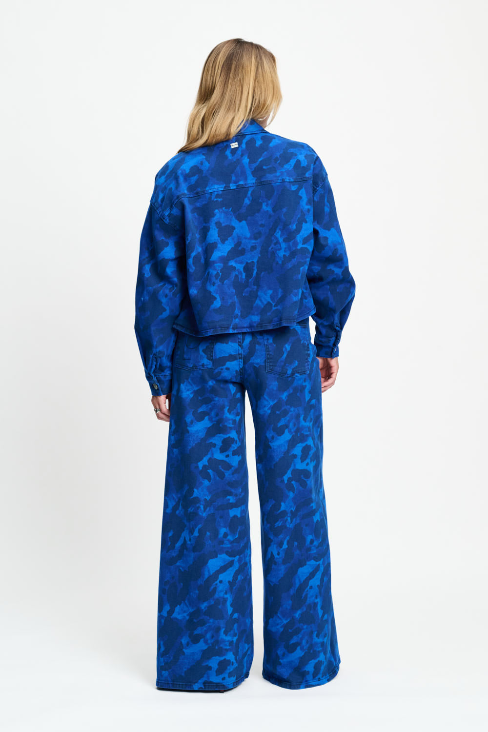 POM BLUE PRINT SHIRT 9793 226
