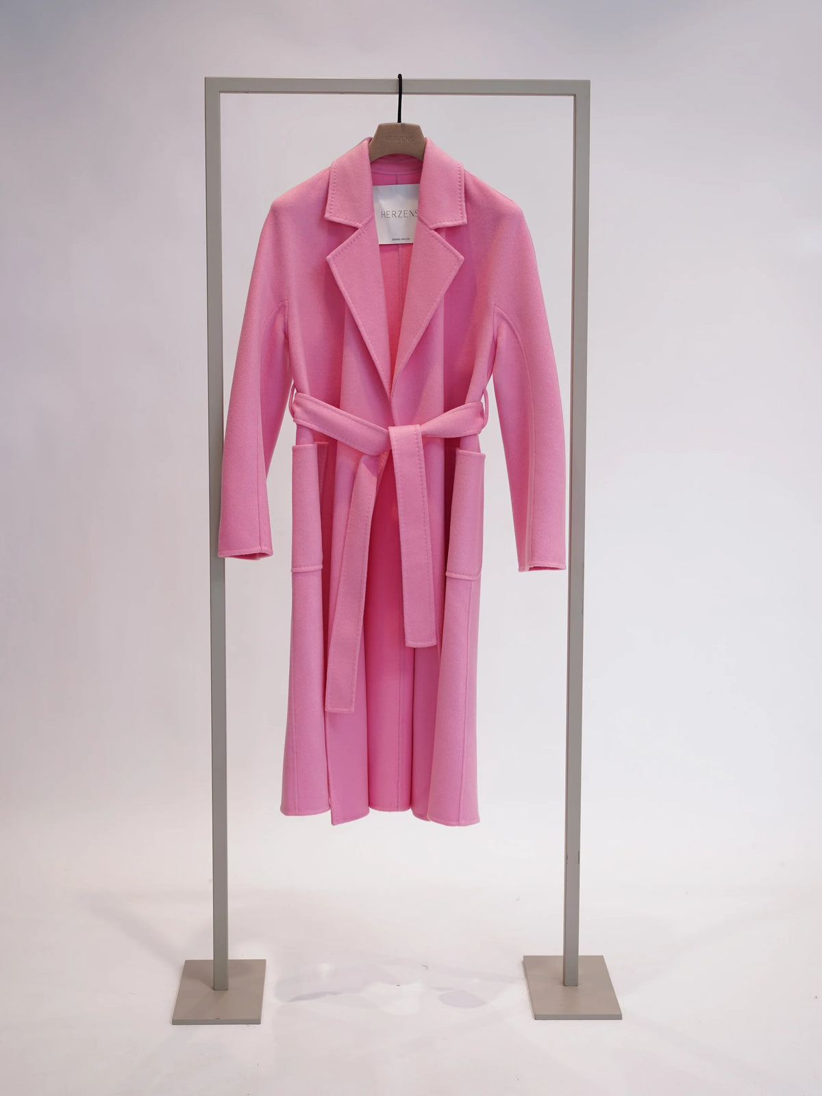 HERZENS ANGELEGENHEIT CANDY PINK BELTED COAT 6921 460 226