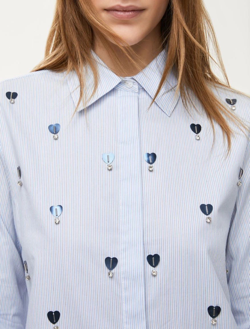 iBLUES BERNINI BLUE SHIRT 225