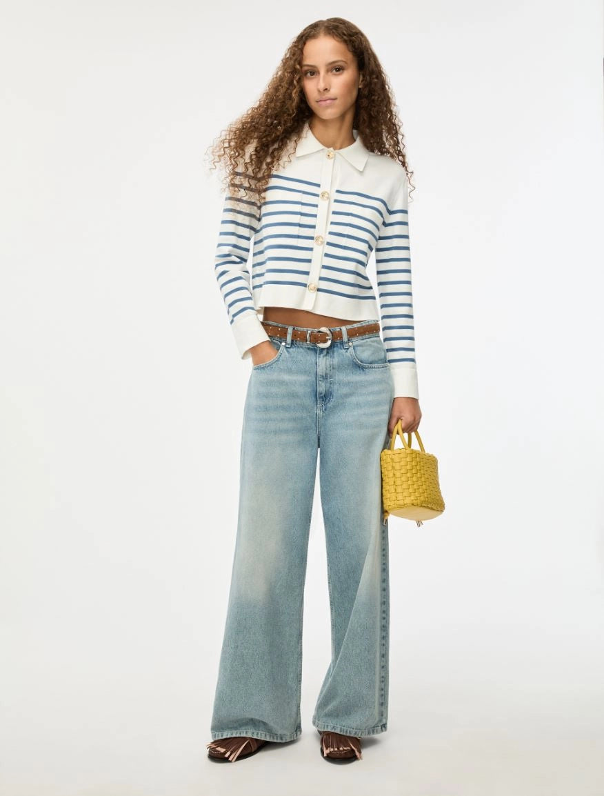 IBLUES BLUE TSHIRT IBLVOLANTE 126