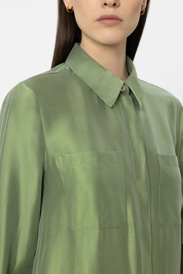 LUISA CERANO GREEN DRESS 738630 126