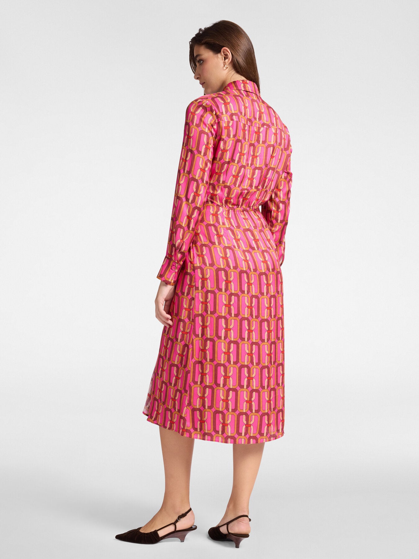 ELENA MIRO PINK CHAIN DRESS 7434P3134 225