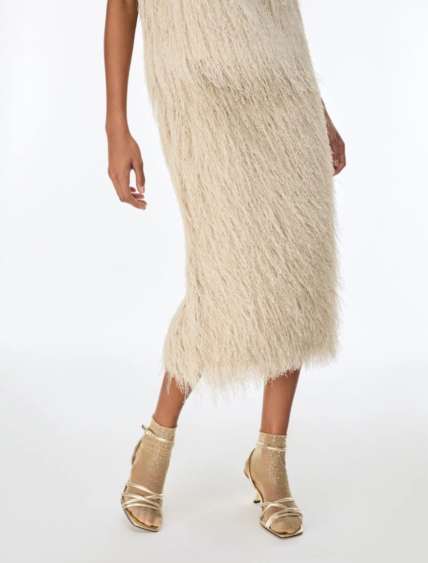 IBLUES CREAM SKIRT IBLFASE 226